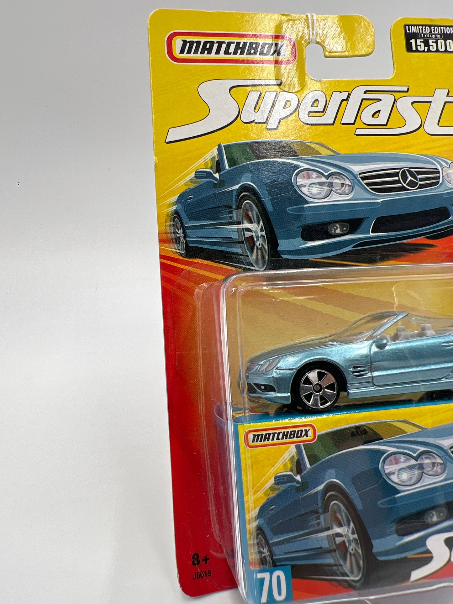 Matchbox Superfast #70 Mercedes-Benz SL55 AMG Light Blue