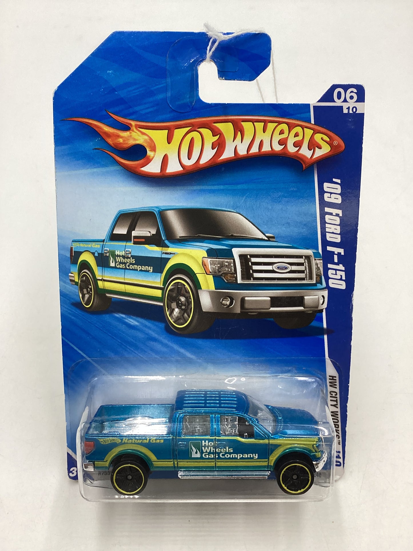 2010 Hot Wheels #114 Blue 09 Ford F-150 28B