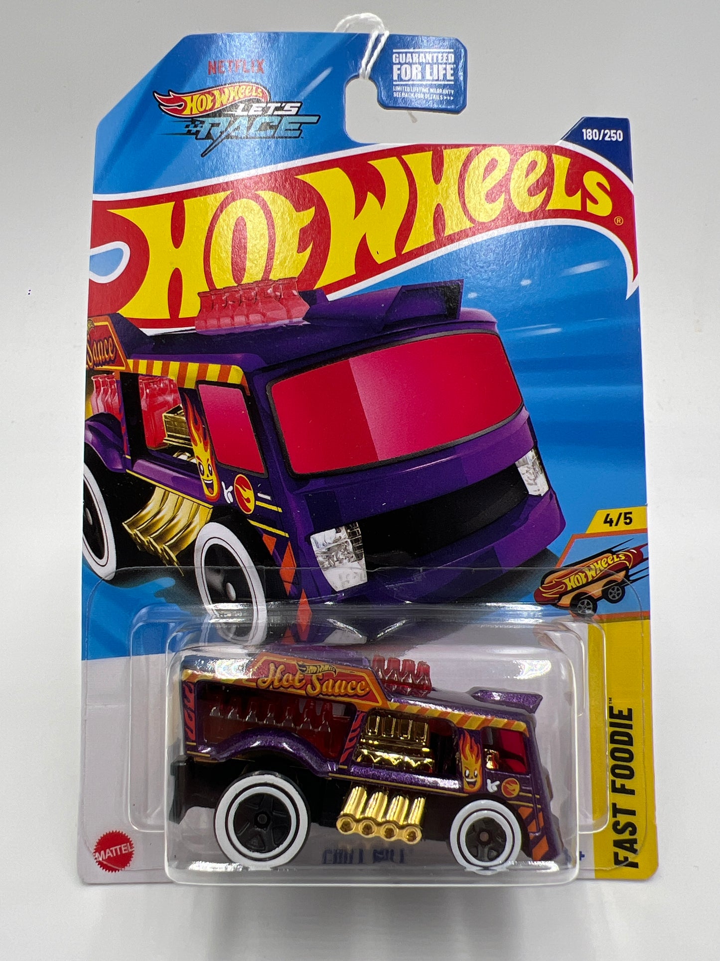 2025 Hot Wheels H Case Treasure Hunt Fast Foodie #180 Chill Mill Purple  274E