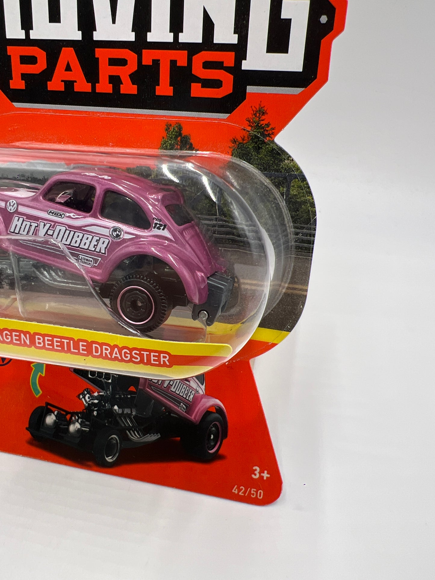 Matchbox Moving Parts #42 72 Volkswagen Beetle Dragster 167D