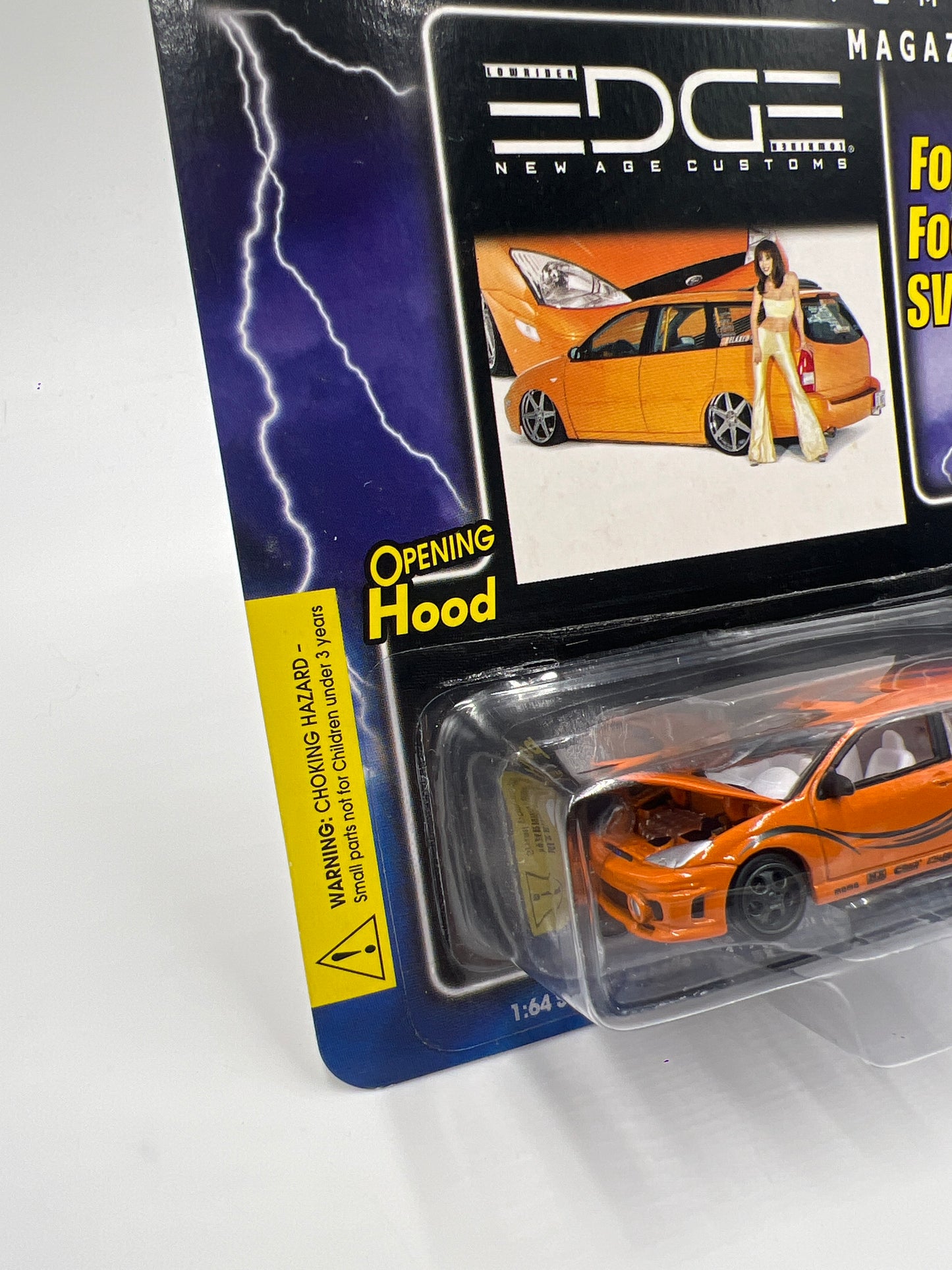 Revell Lowrider Edge Magazine New Age Customs #125 Ford Focus SVT Orange