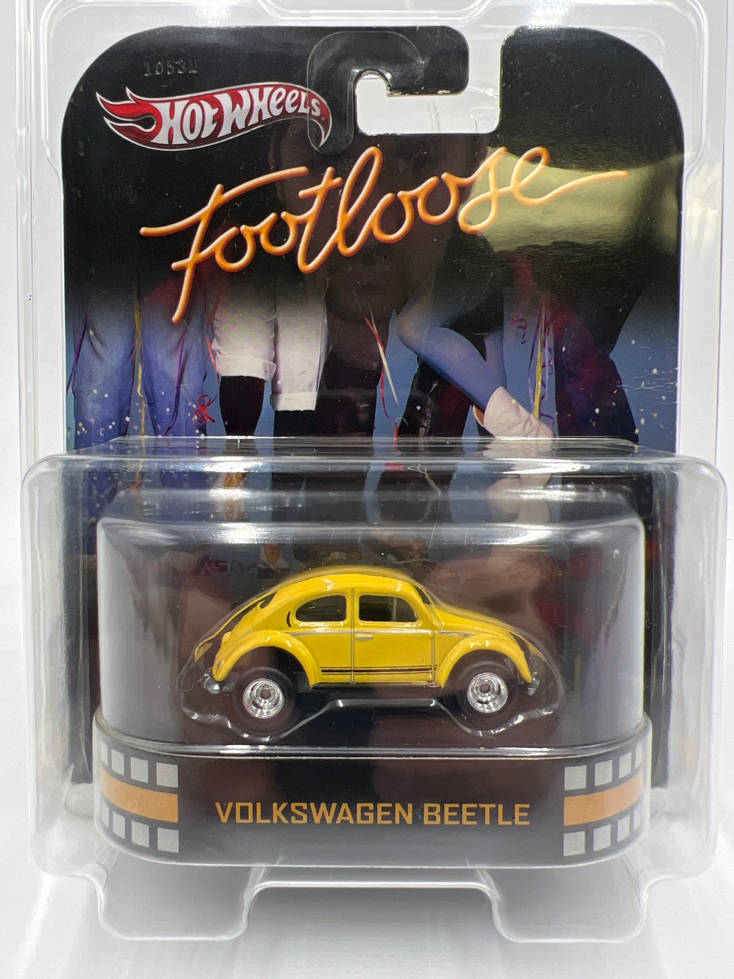 Hot Wheels Retro Entertainment Footloose Volkswagen Beetle Yellow W/Protector