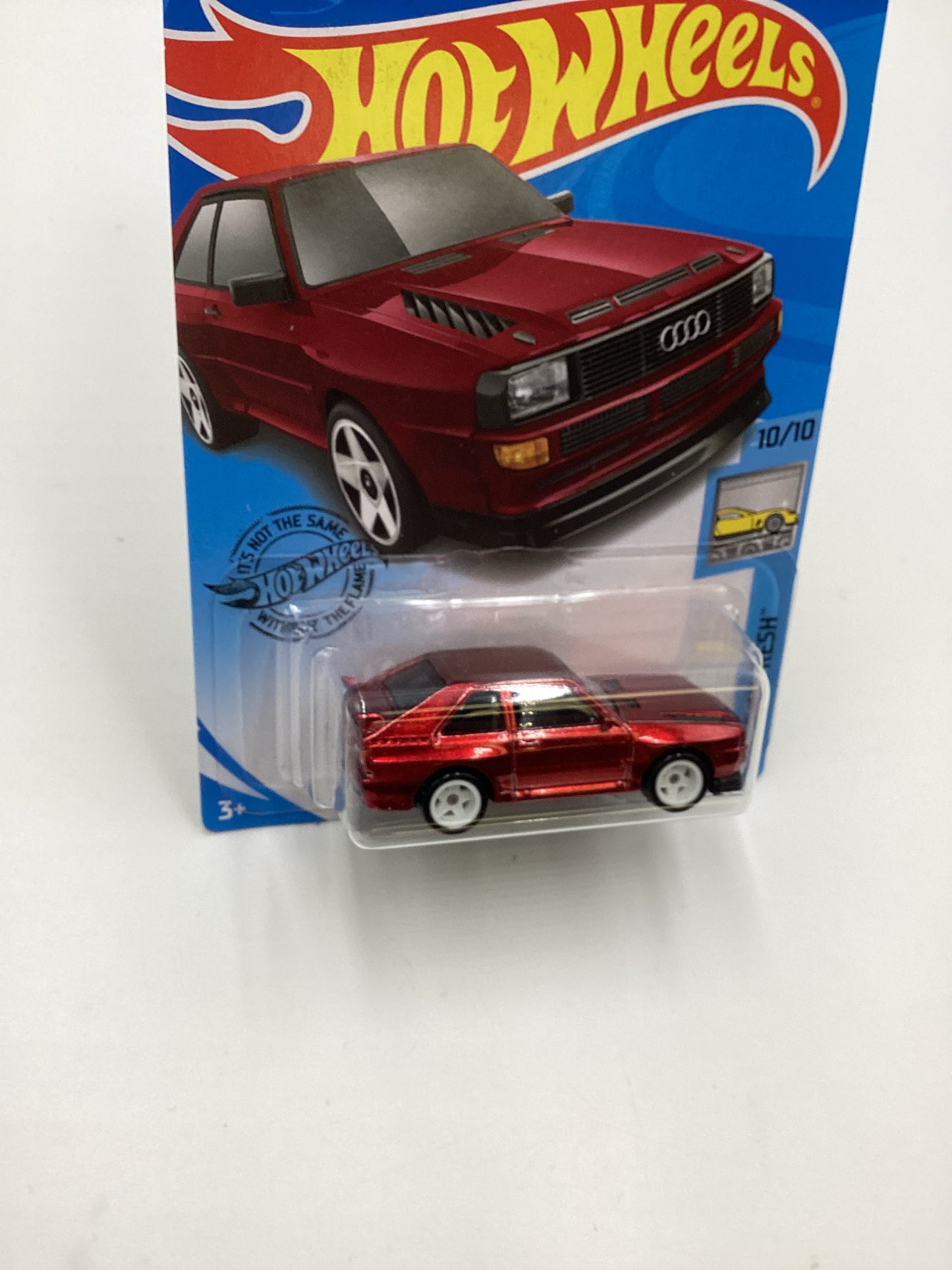 2020 Hot wheels Super treasure hunt #145 84 Audi Sport Quattro Red W/ Protector