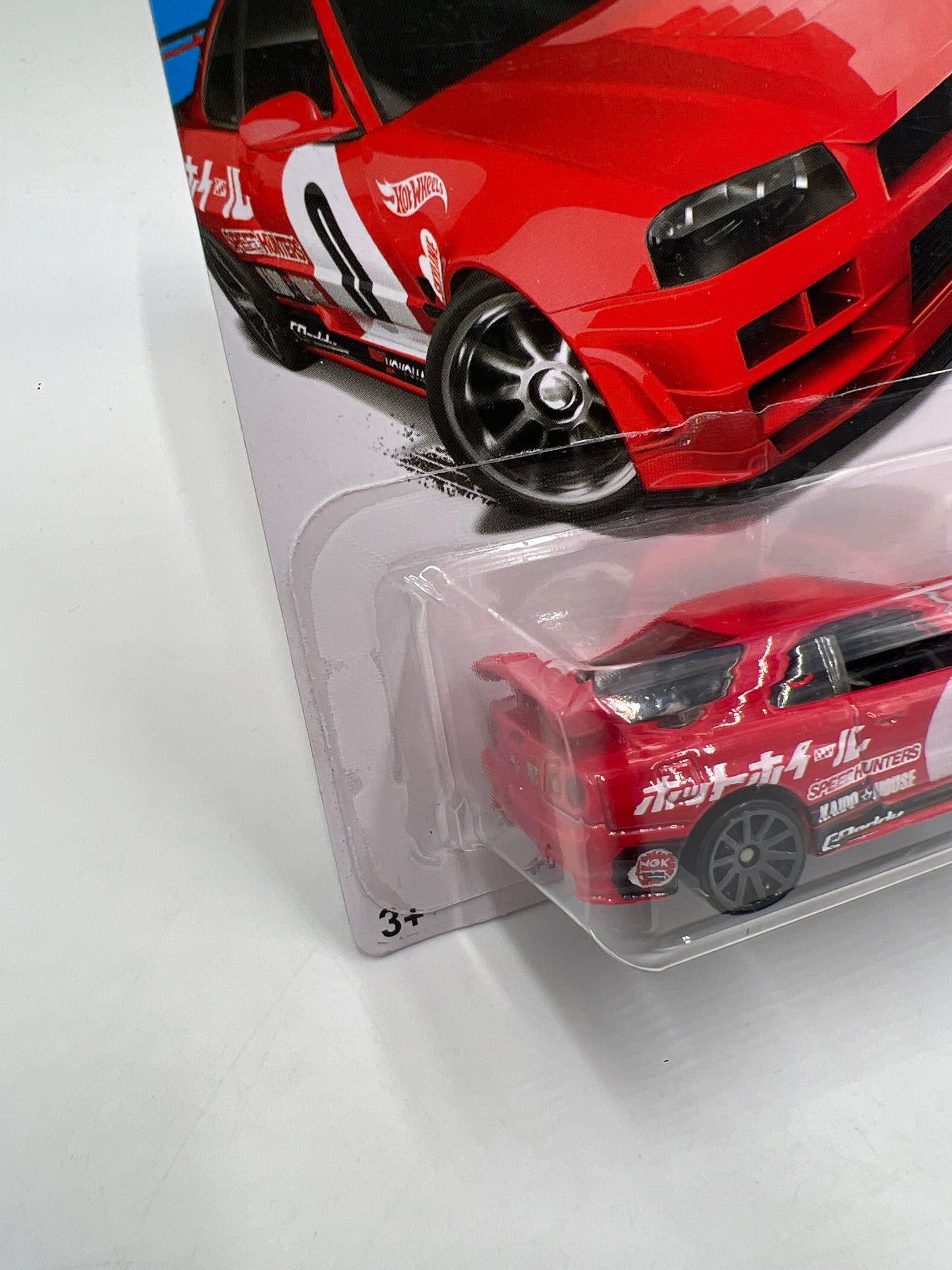 2016 Hot Wheels Night Burnerz #83 Need For Speed Nissan Skyline GT-R R34 Red