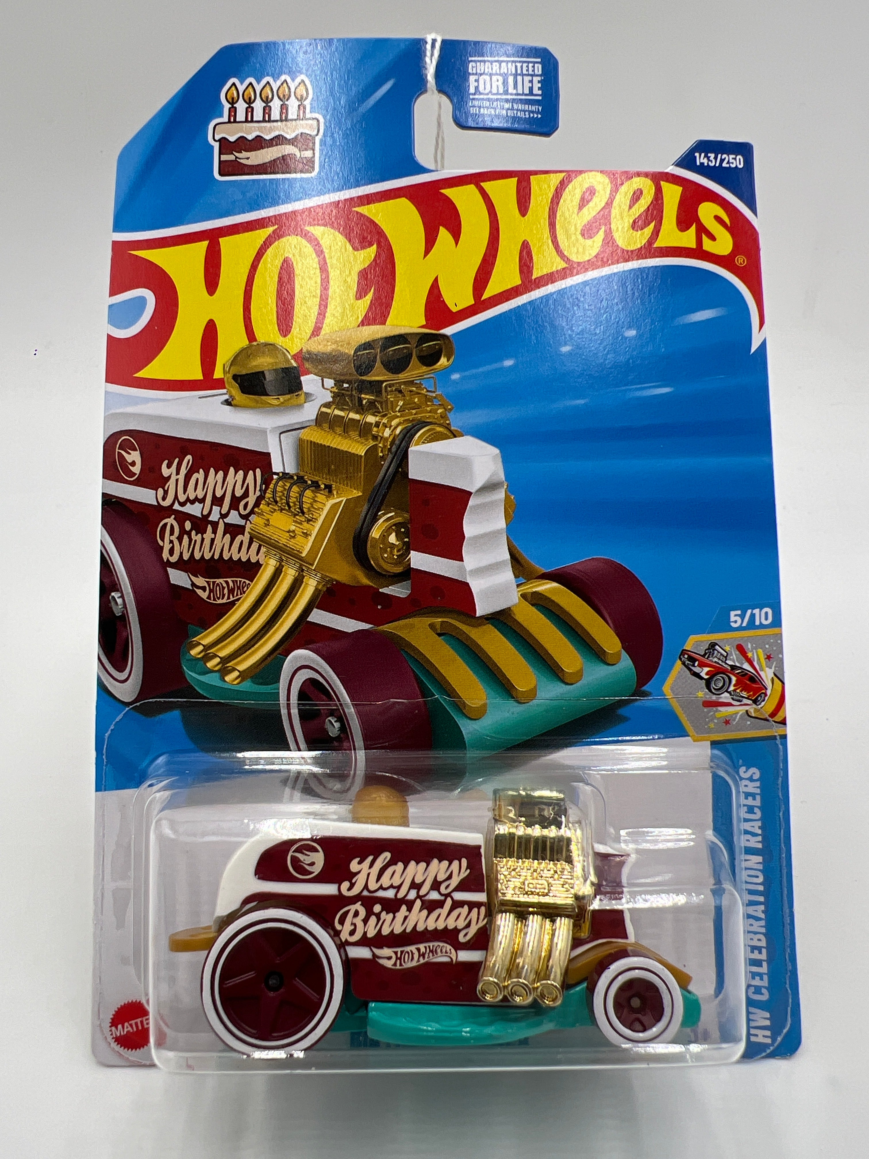 2025 Hot Wheels G Case Treasure Hunt #143 Birthday Burner 276B