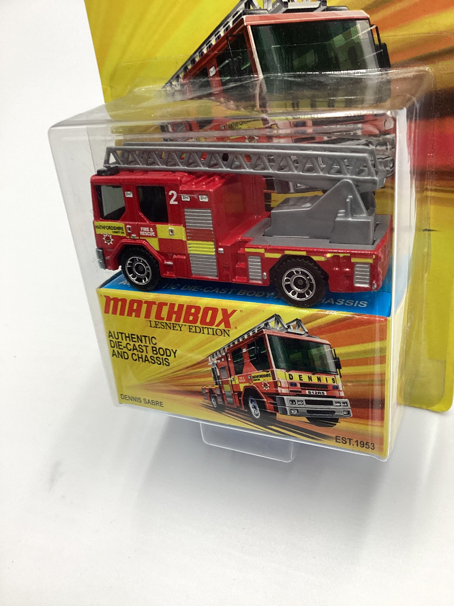 2011 Matchbox Lesley Edition Hathfordshire Dennis Sabre 173A