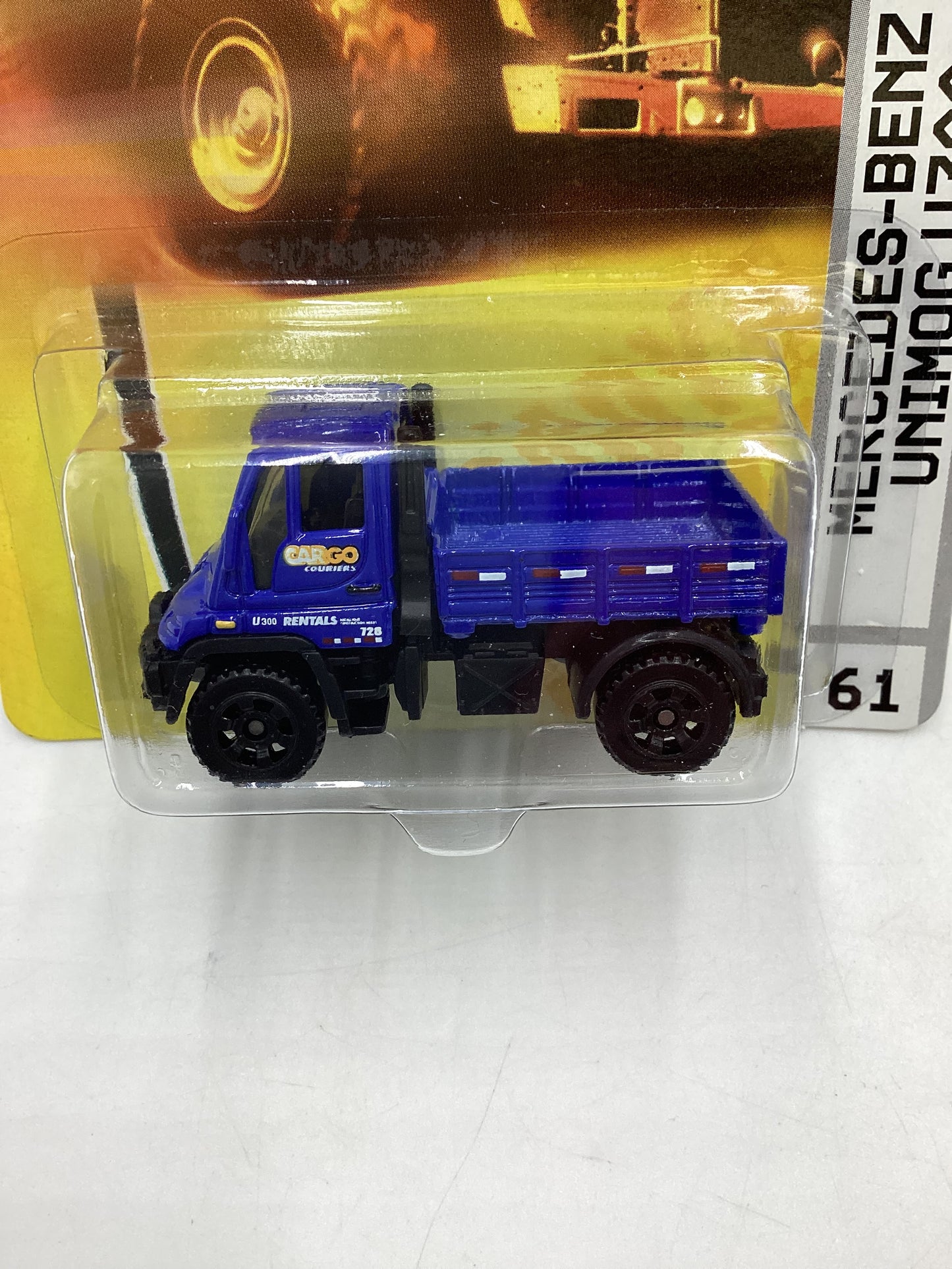 Matchbox #61 Construction Mercedes-Benz Unimog U300 206B