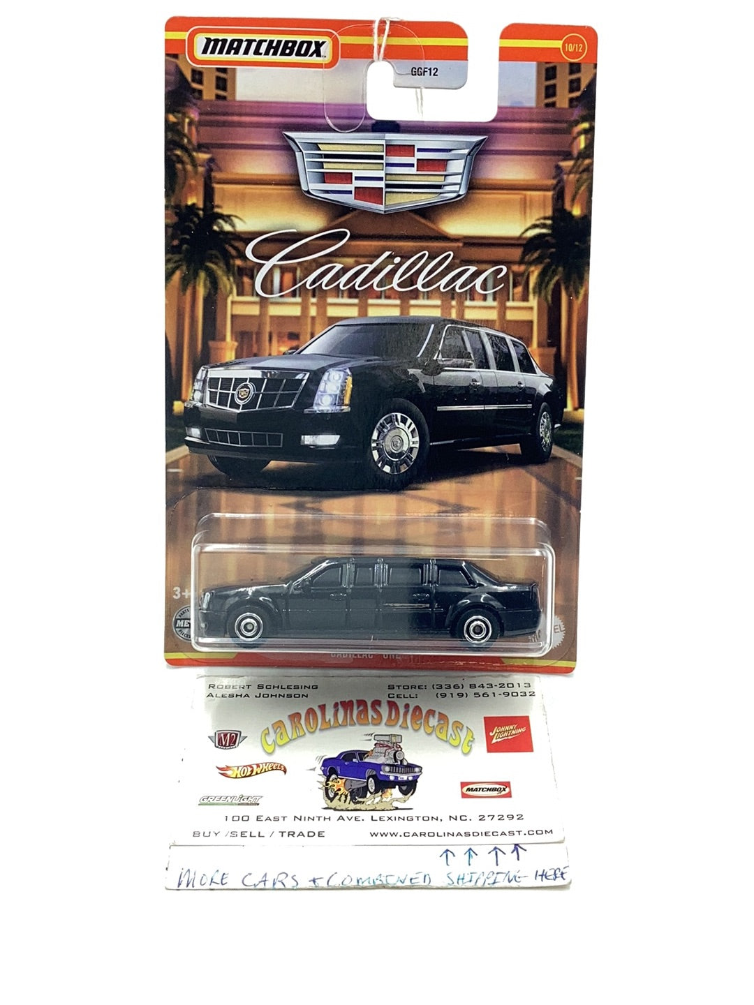 2021 Matchbox Cadillac collection Cadillac One Walmart exclusive 10/12 CC1