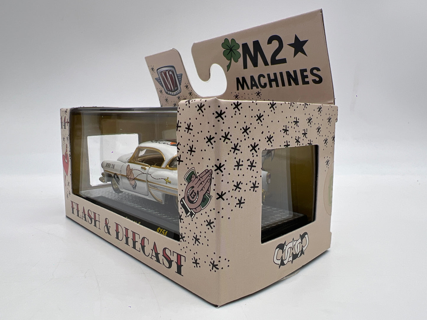 2026 M2 Machines S154 Flash & Diecast CHASE 1954 Chevrolet Bel Air