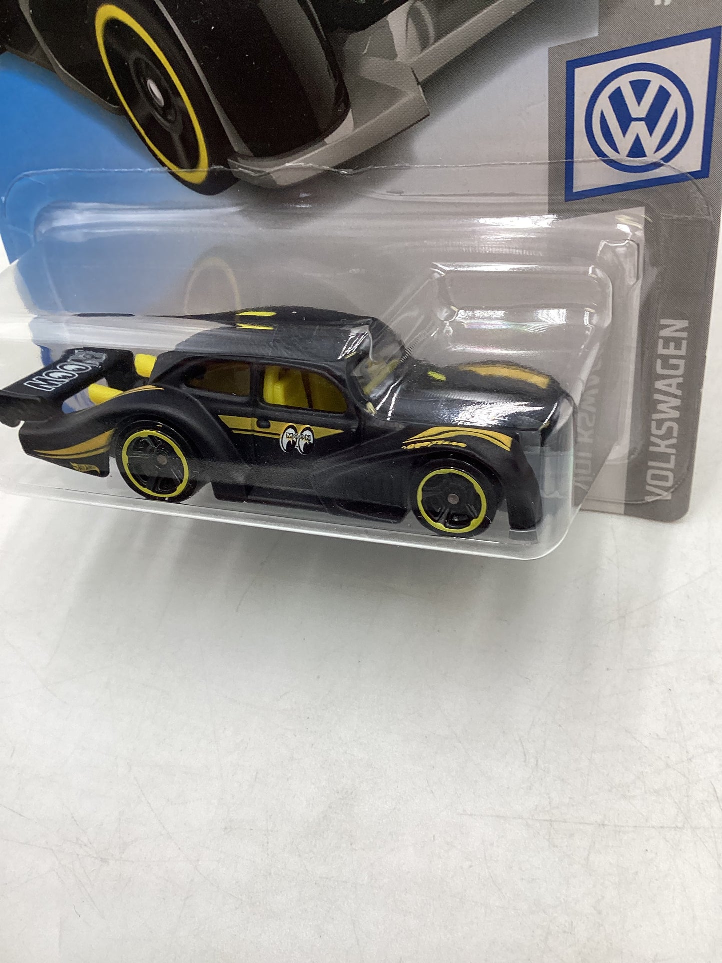 2019 Hot wheels Factory Sealed #46 Volkswagen Kafer Racer Black Mooneyes 96B