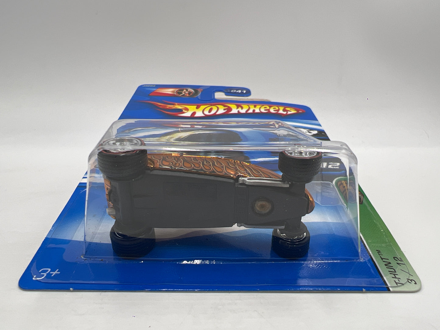 2006 Hot Wheels Treasure Hunt #41 Sooo Fast Orange W/Real Riders W/Protector 283A