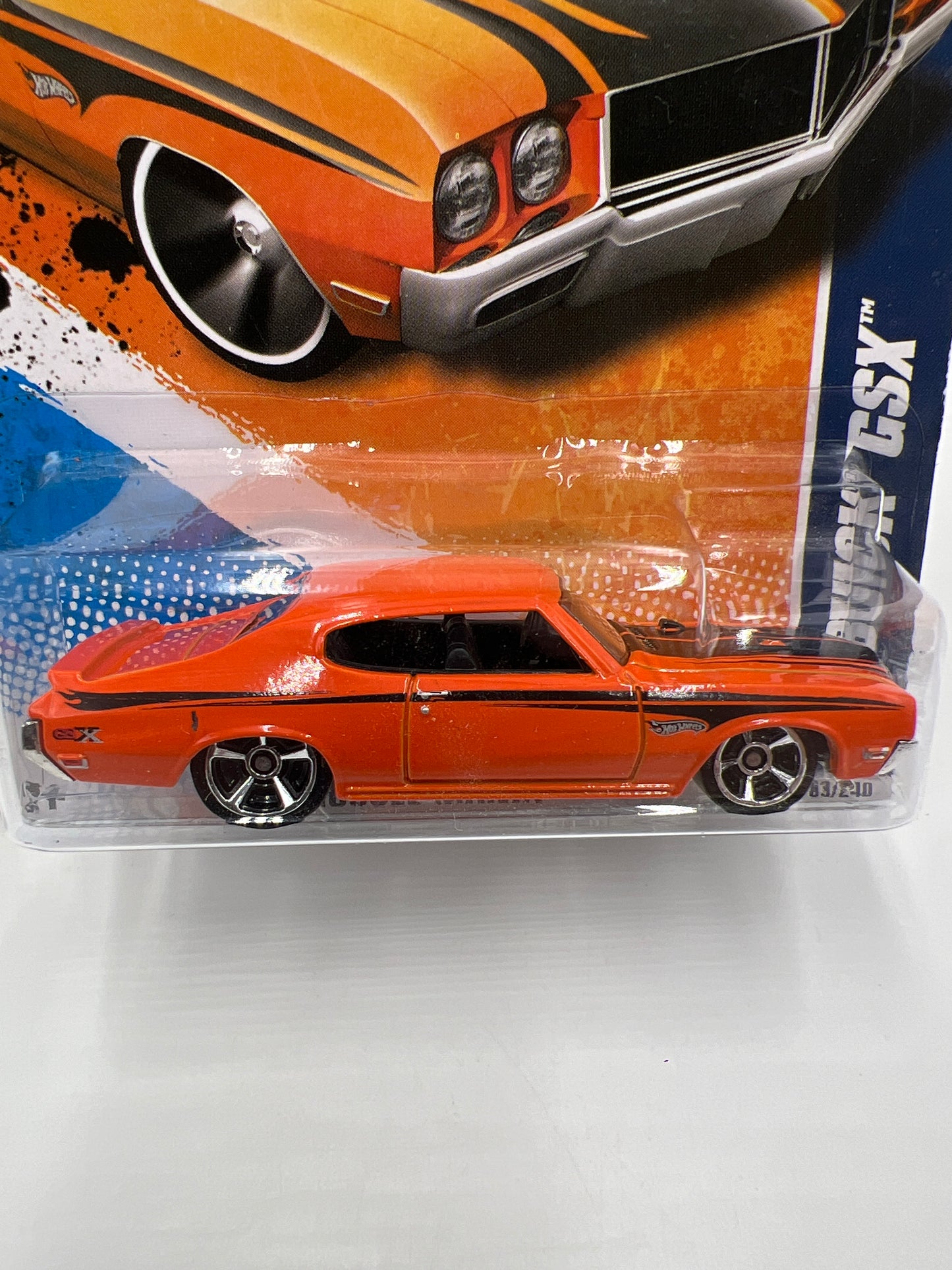 2011 Hot Wheels Muscle Mania #83 70 Buick GSX Orange