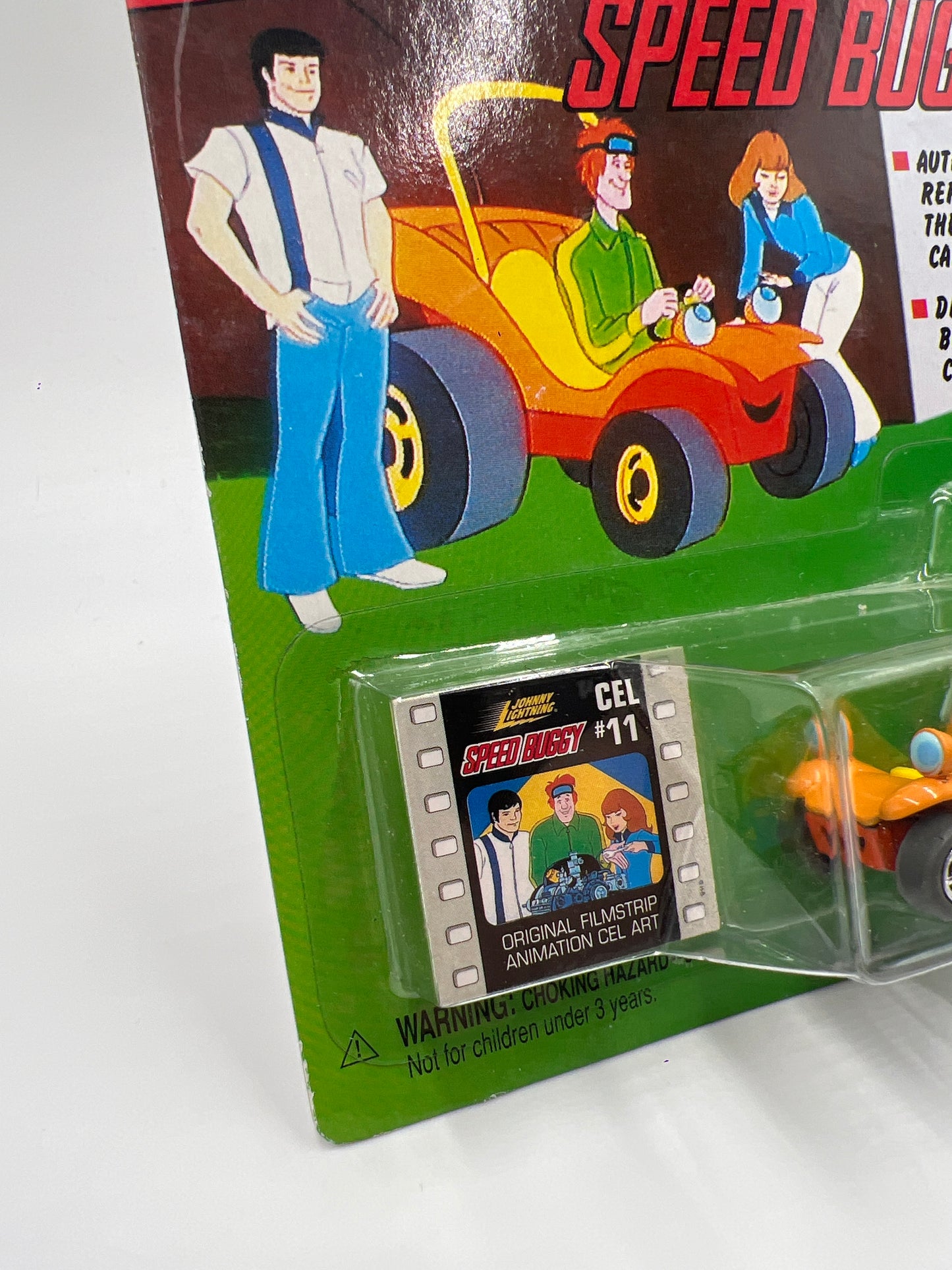 Johnny Lightning Cartoon Network CEL #11 Speed Buggy Orange 227A