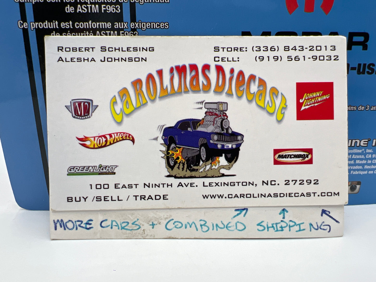 M2 Machines Auto-Drivers 1966 Dodge Charger Hemi Red/Blue Direct Connection R64 188H