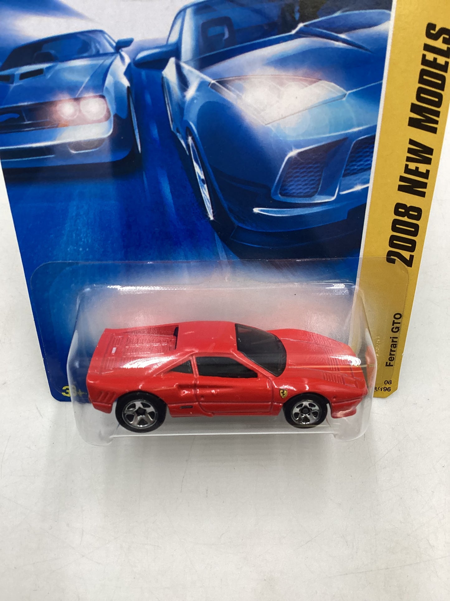 2008 Hot Wheels #038 Ferrari GTO Red