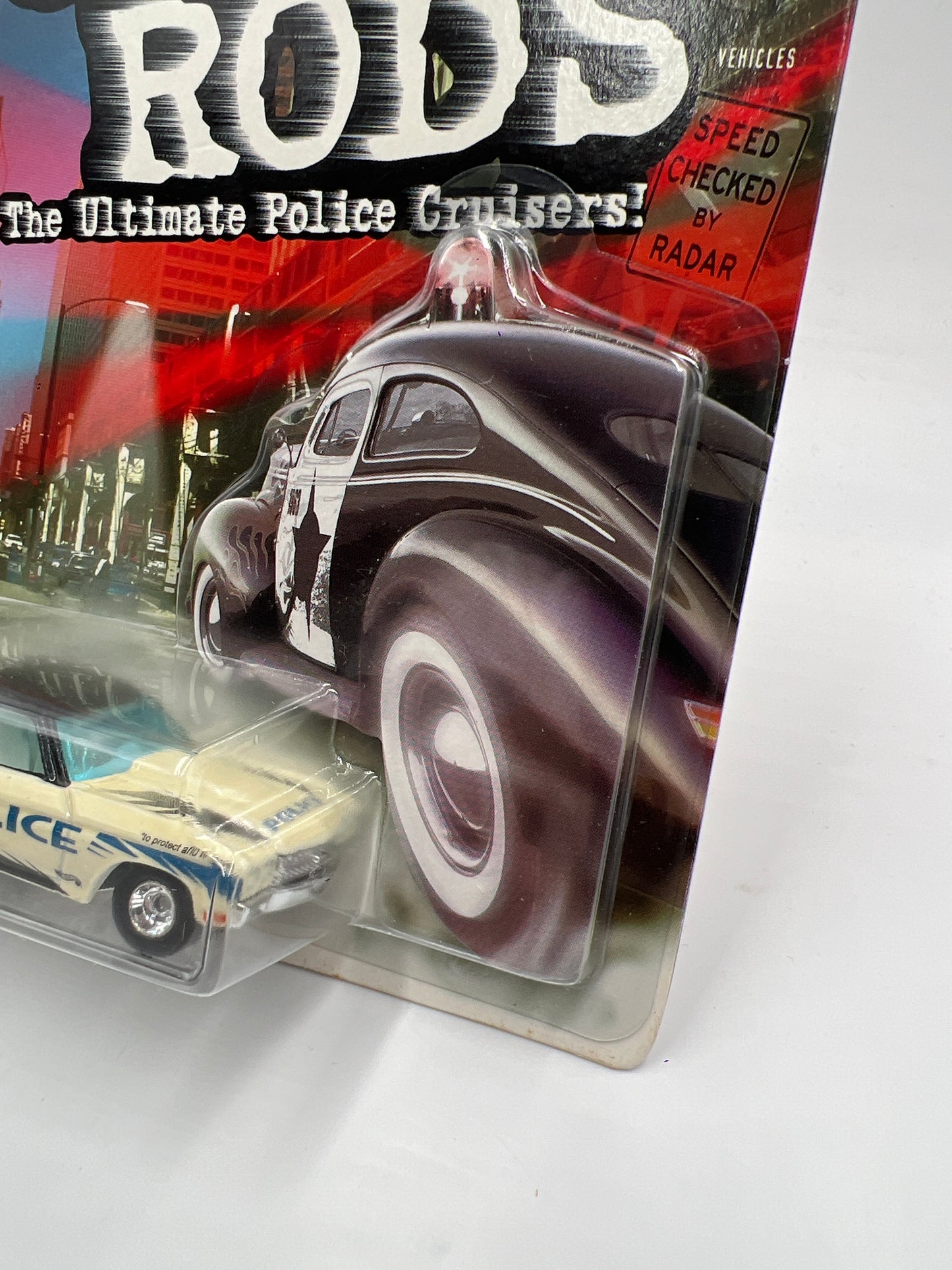 Hot Wheels Cop Rods Series 2 New Orleans LA 1970 Chevelle SS W/Real Riders