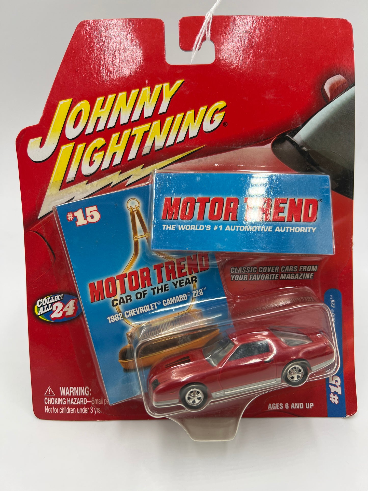 Johnny Lightning Motor Trend #15 1982 Chevrolet Camaro Z28 Red 228A