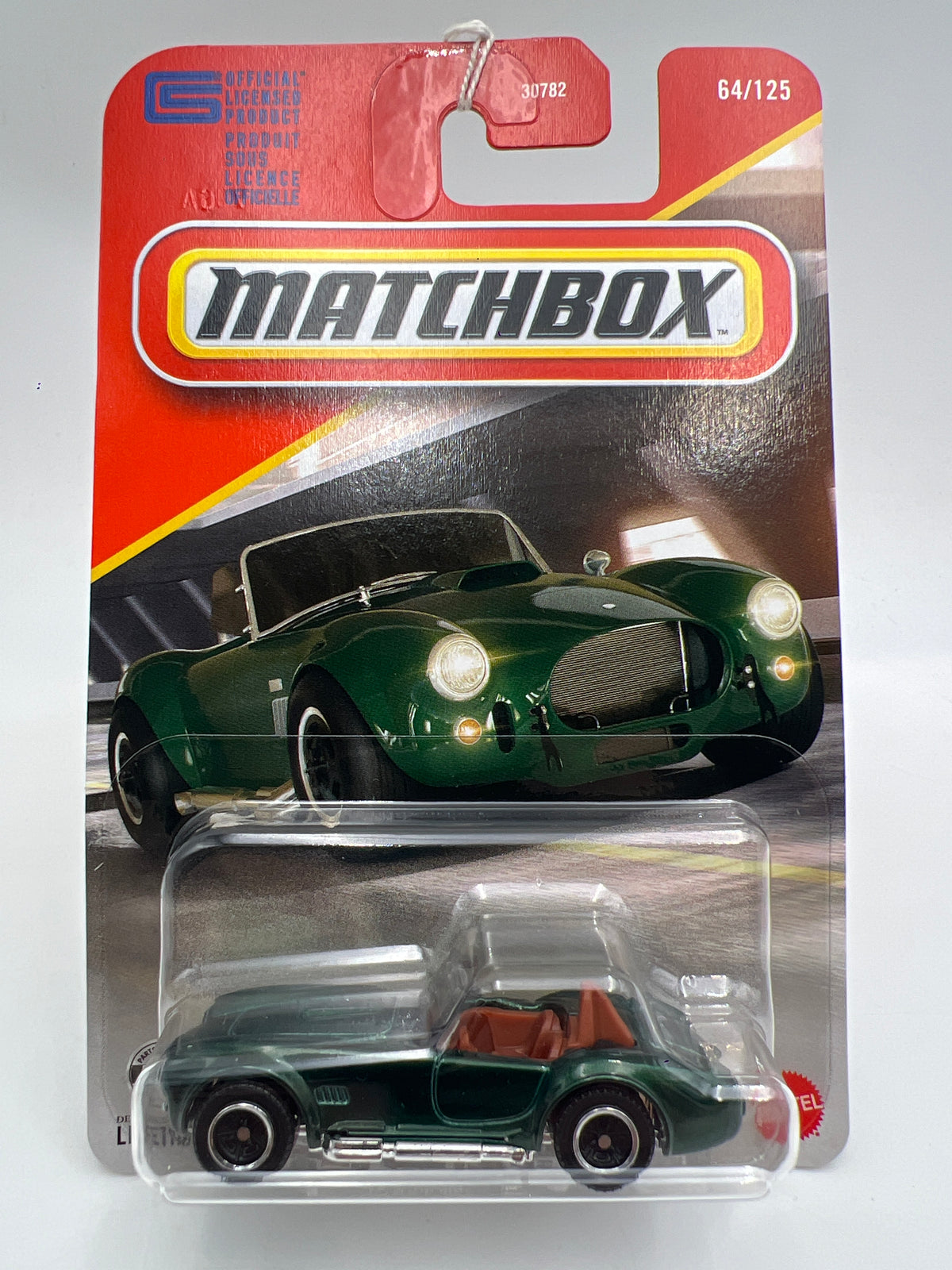 2026 Matchbox #64 1965 Shelby Cobra 427 Green 211K