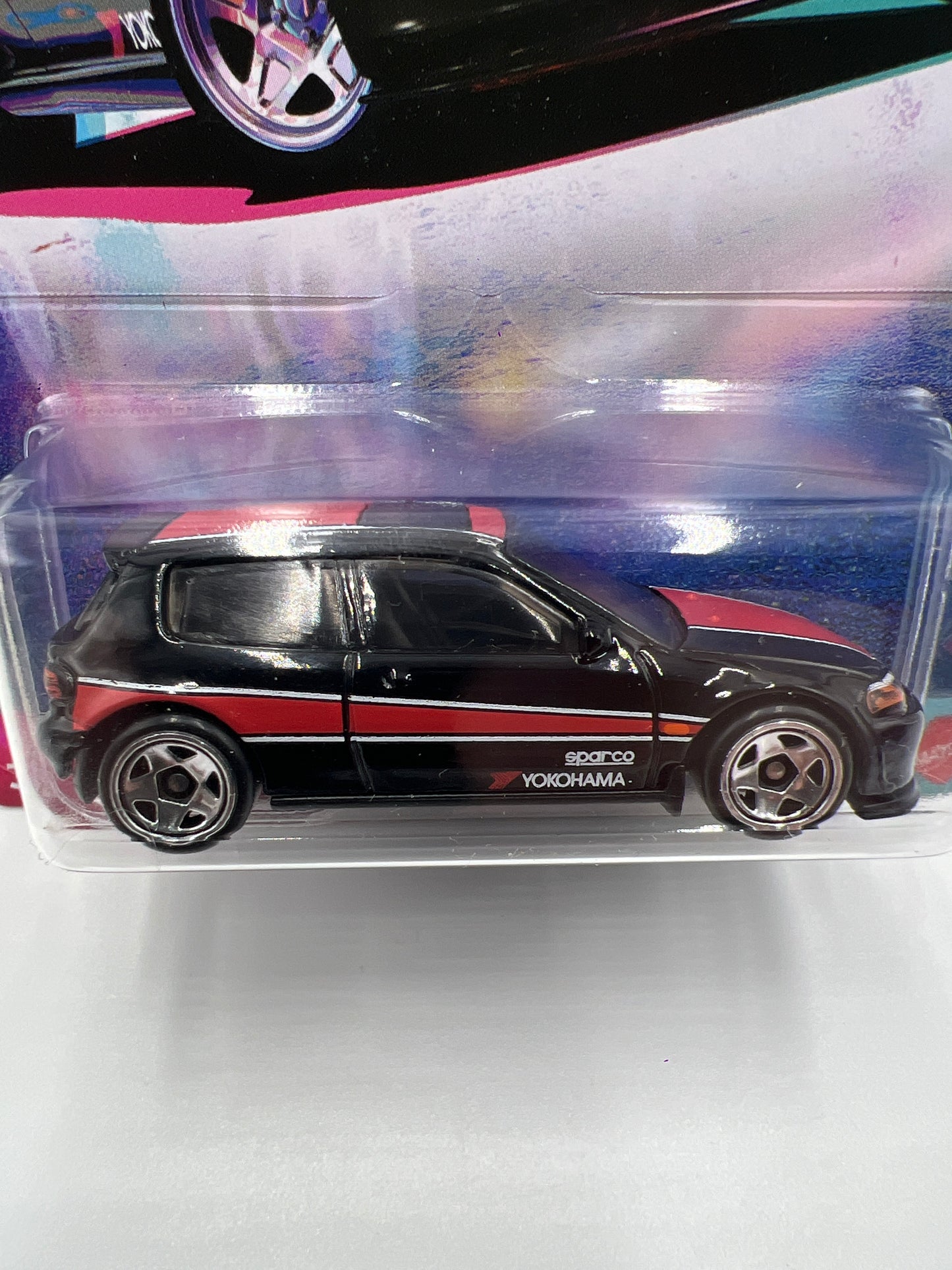 2024 Hot Wheels 90s Street Scene #5 92 Honda Civic EG Black 161C