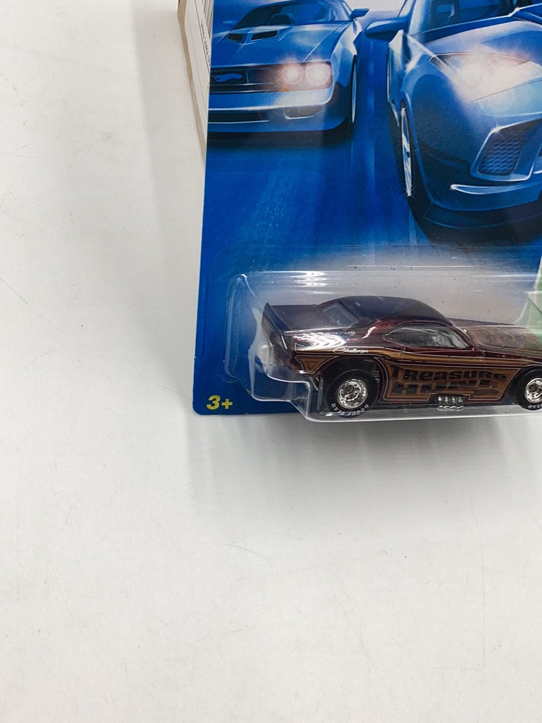 2008 Hot Wheels Super Treasure Hunt #167 Dodge Challenger Funny Car W/Protector