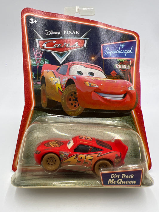 Disney Pixar Cars Supercharged Dirt Track McQueen 138E