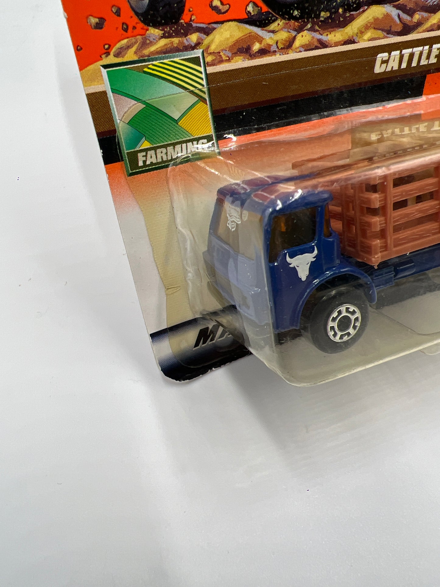 Matchbox Farming #50 Cattle Truck Blue 206H