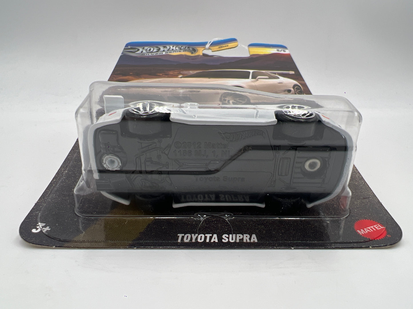 Hot Wheels Silver Series Fast & Furious Brian O’Conner #5 Toyota Supra White 69A