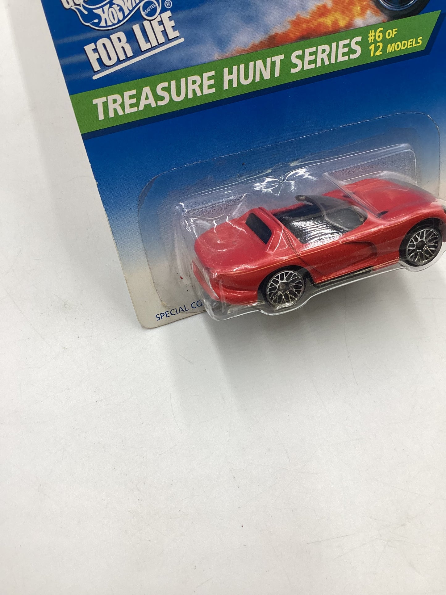 1996 Hot Wheels Treasure Hunt 6/12 Dodge Viper RT/10 Red #433 273E