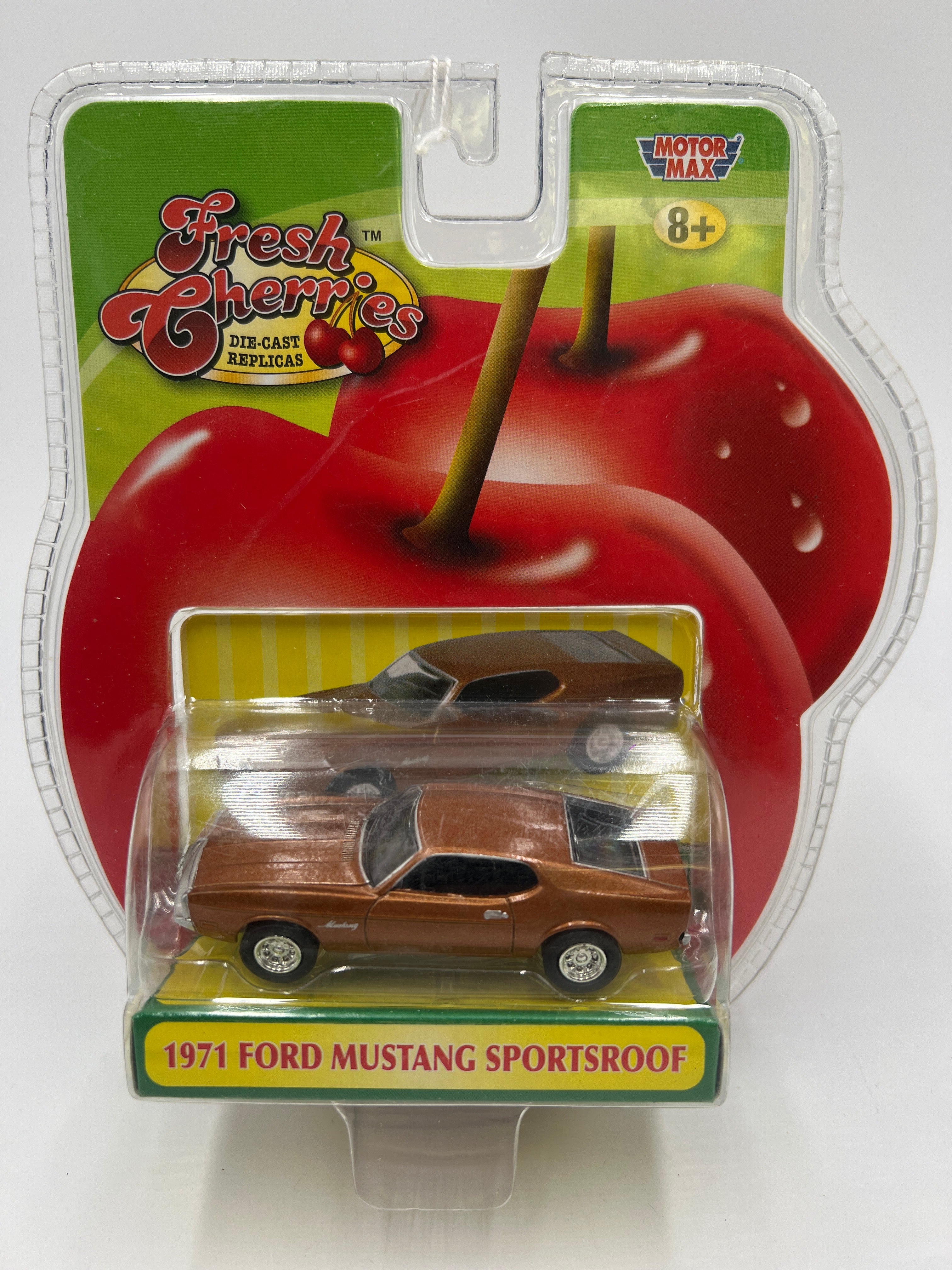 Motor Max Fresh Cherries 1971 Ford Mustang Sportsroof Brown 221B