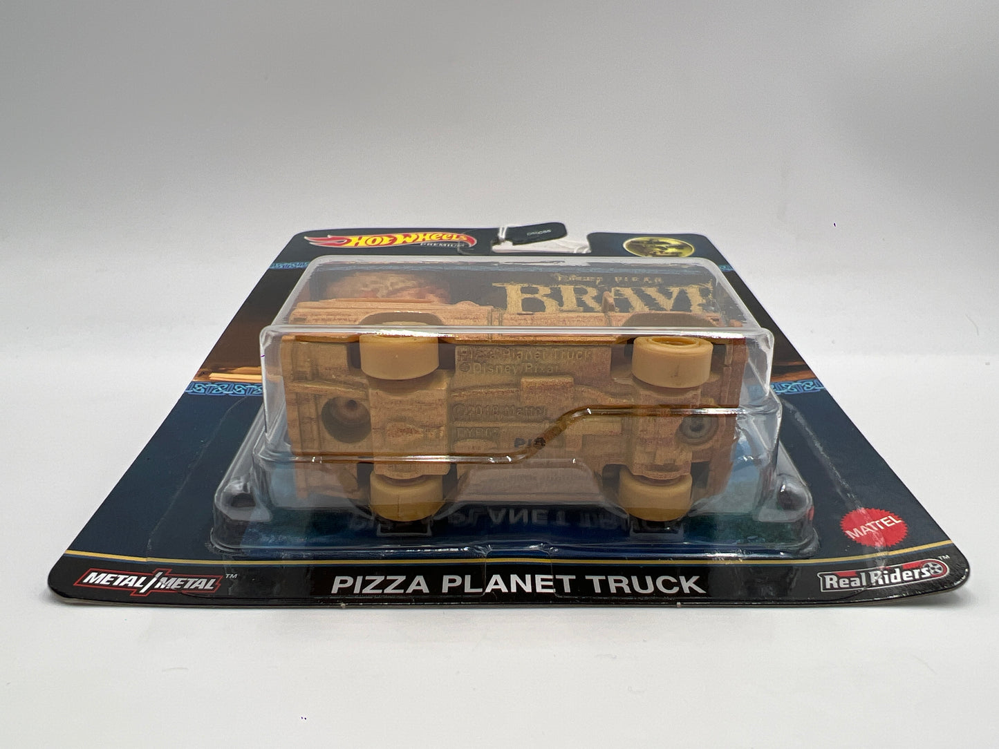 Hot Wheels Premium Disney Pixar Brave Pizza Planet Truck Wood Grain 268G