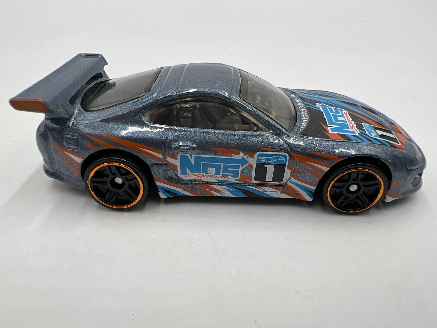 2021 Hot Wheels Mystery Models Series 2 #1 Chase Toyota Supra Gray