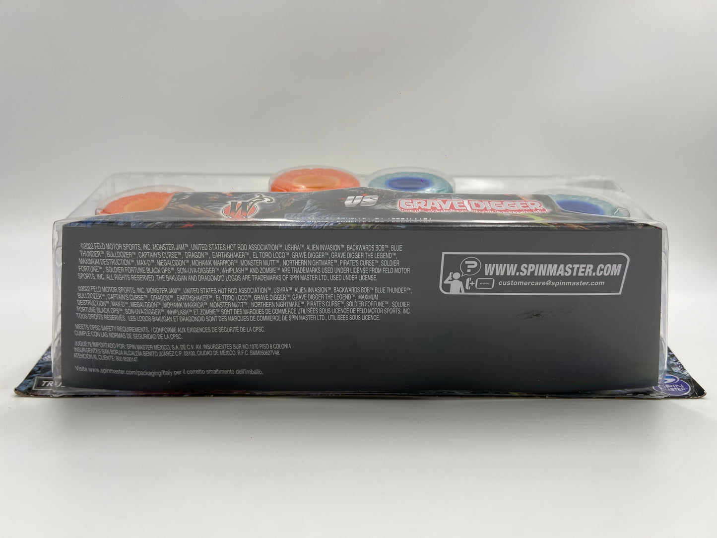 Monster Jam Earth Vs Surf Series 1 Walmart Exclusive Whiplash Vs Grave Digger