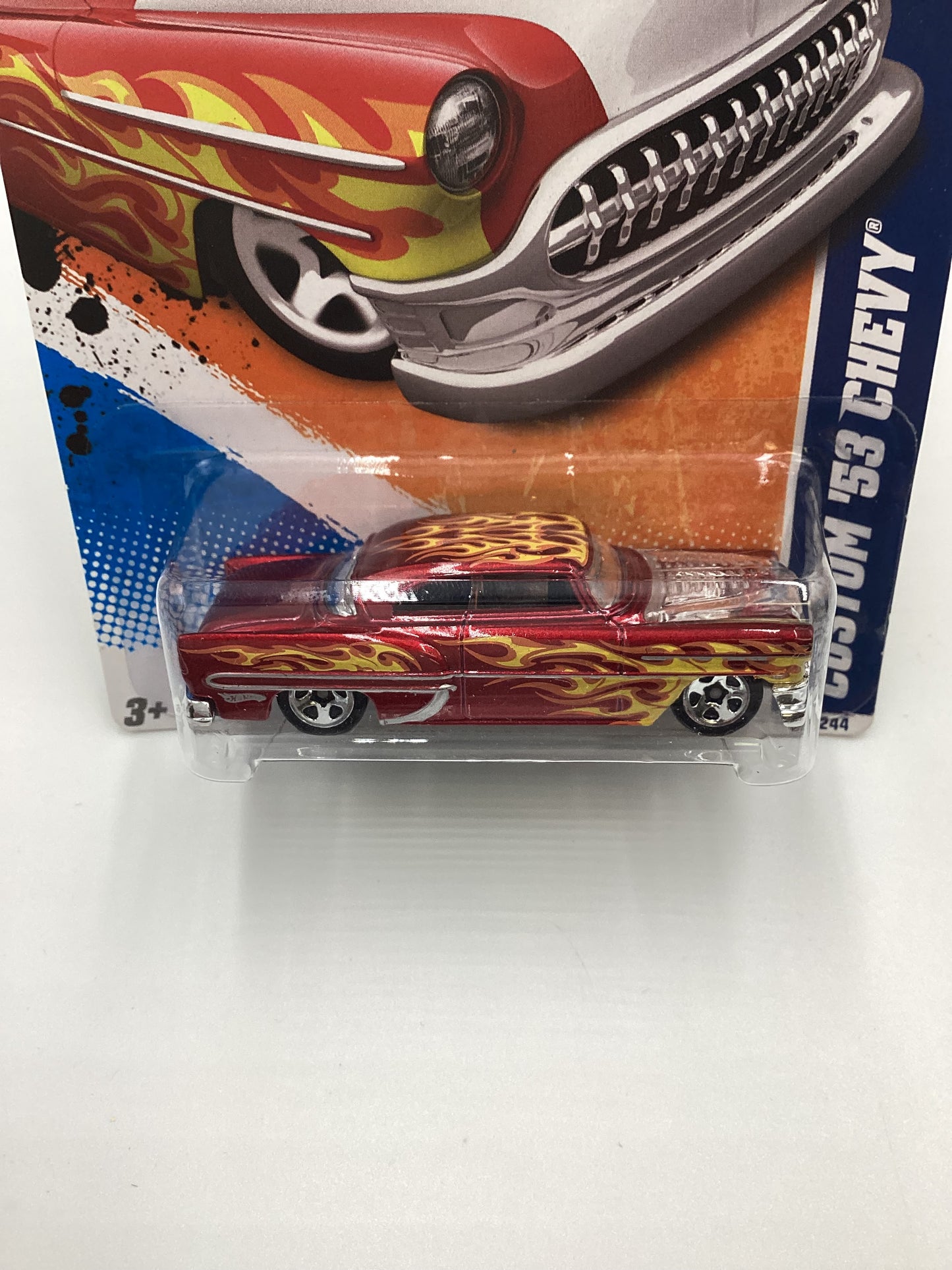 2011 Hot Wheels Heat Fleet #91 Red Custom 53 Chevy 11C