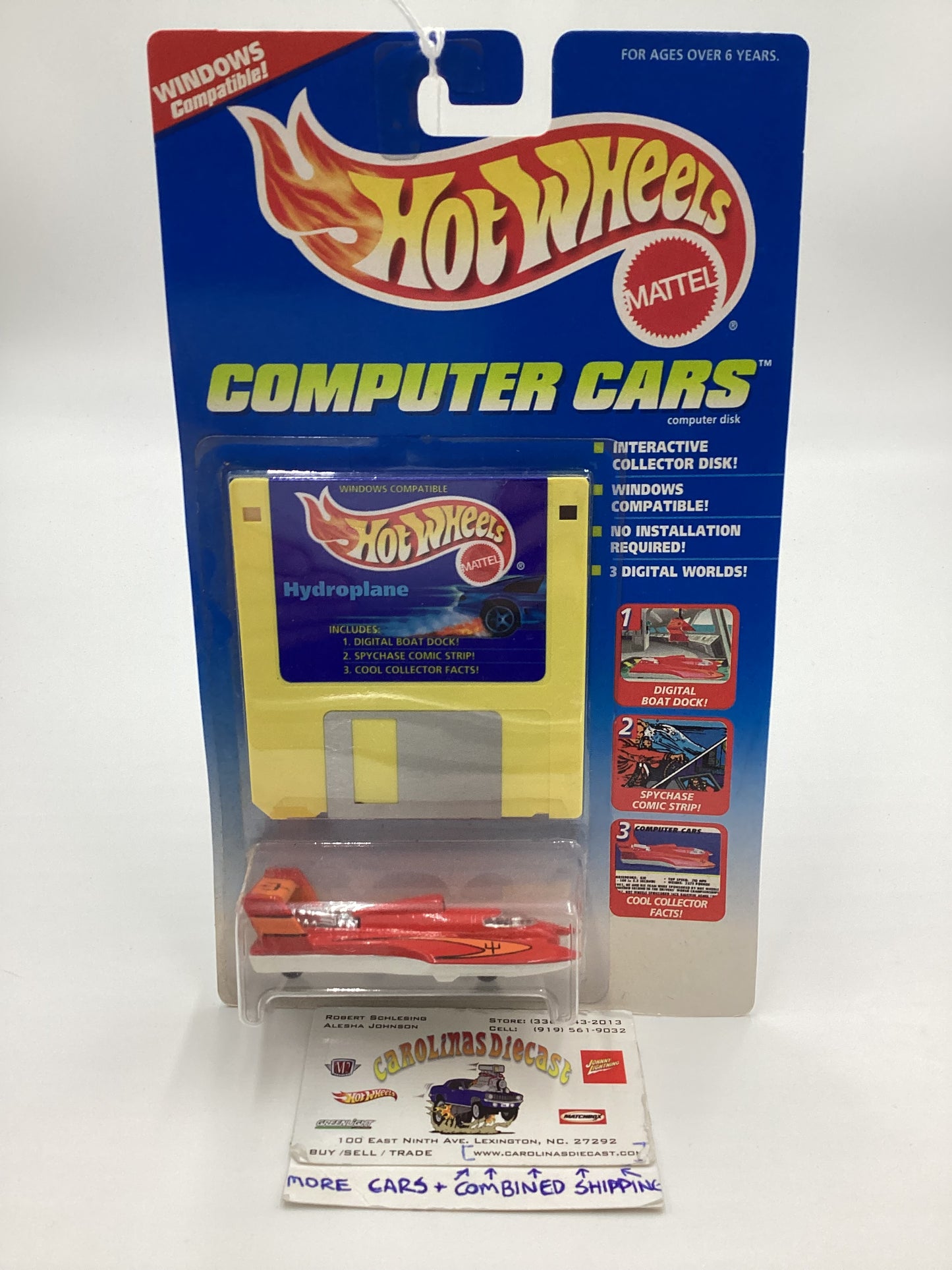 Hot Wheels Computer Cars Hydroplane