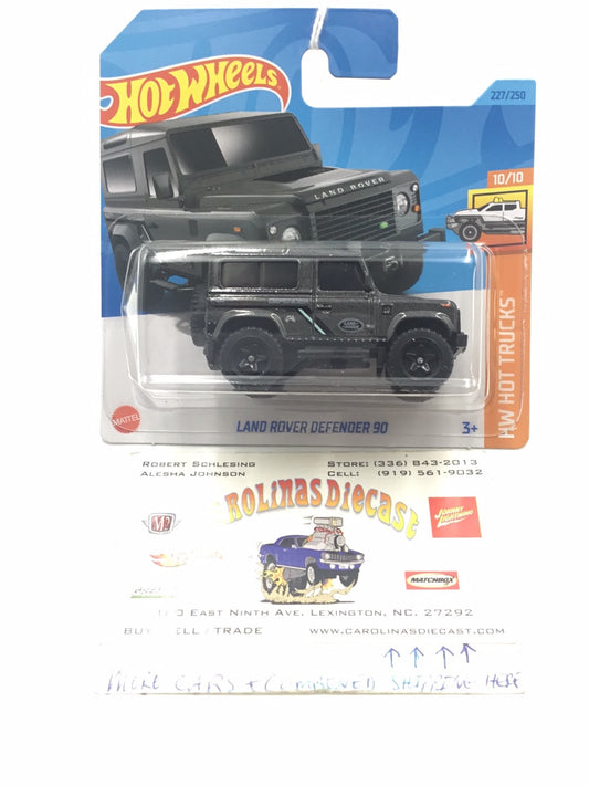 2023 hot wheels N Case Short Card #227 Land Rover Defender 90 63D