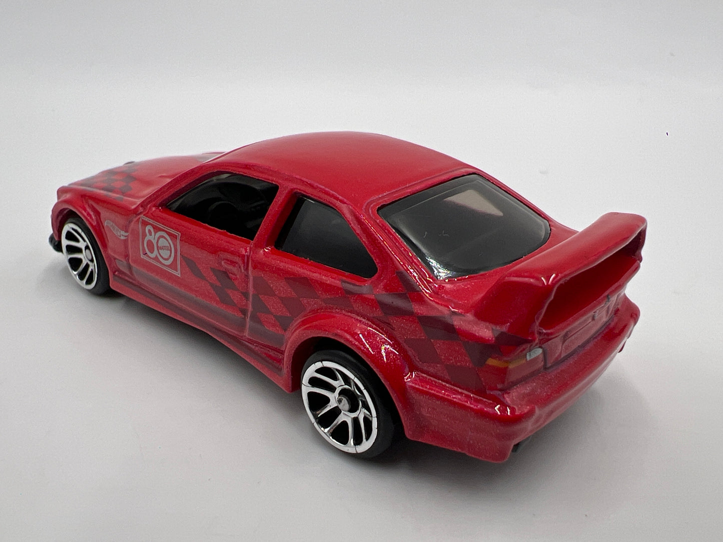 2025 Hot Wheels Silver Series Mattel 80th Anniversary Box Set BMW E36 M3 Race Red Loose