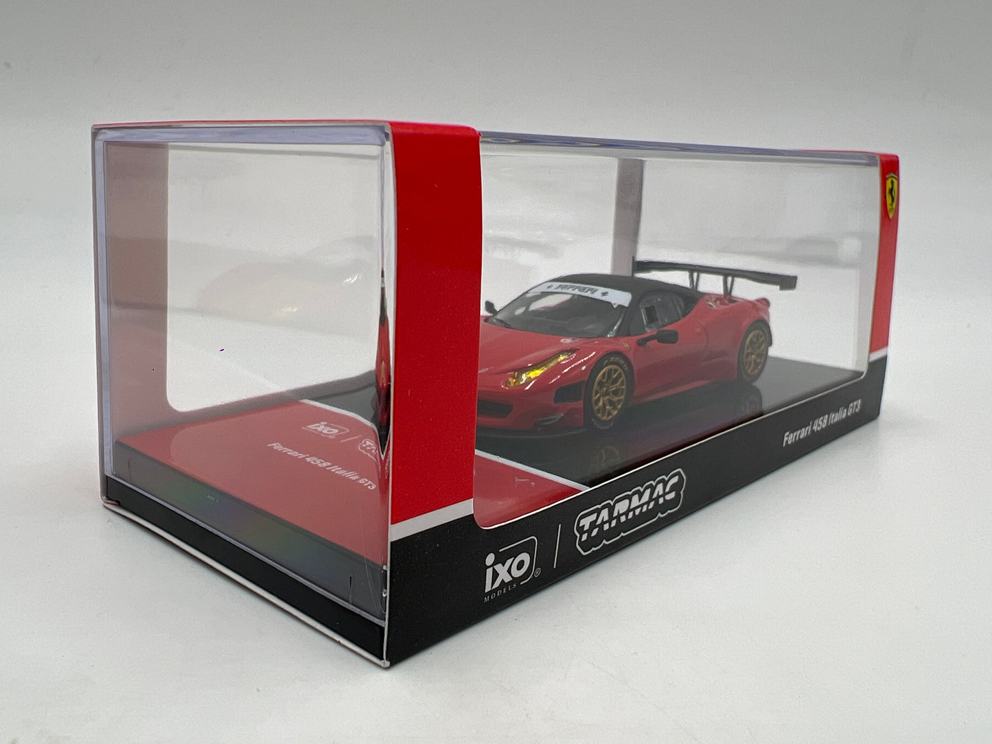 Tarmac Works x IXO Models x Road64 Ferrari 458 Italia GT3 Red