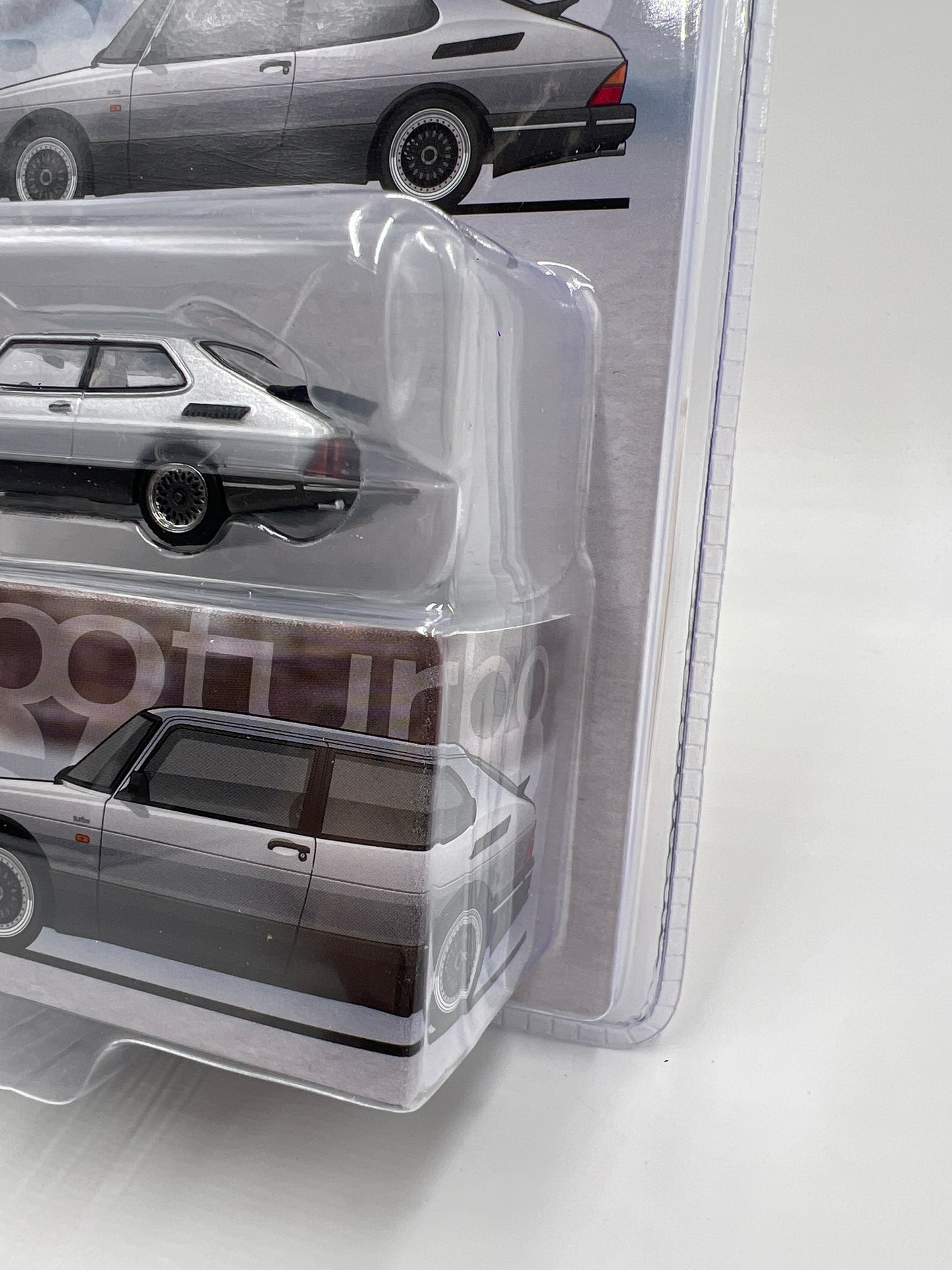 Tarmac Works Mijo Exclusives Saab 900 Turbo Silver #56 240A