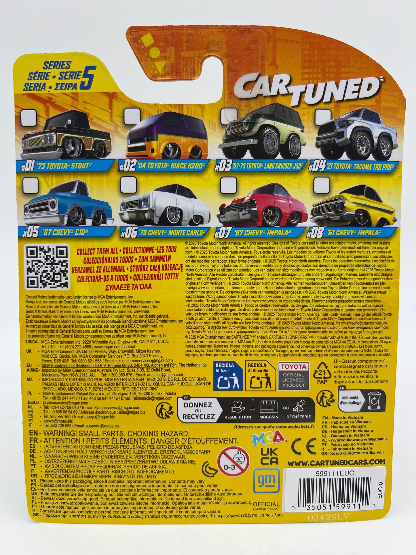 MGA Car Tuned Hobby Exclusive Series 5 #3 67-79 Toyota Land Cruiser J50 Green 186C