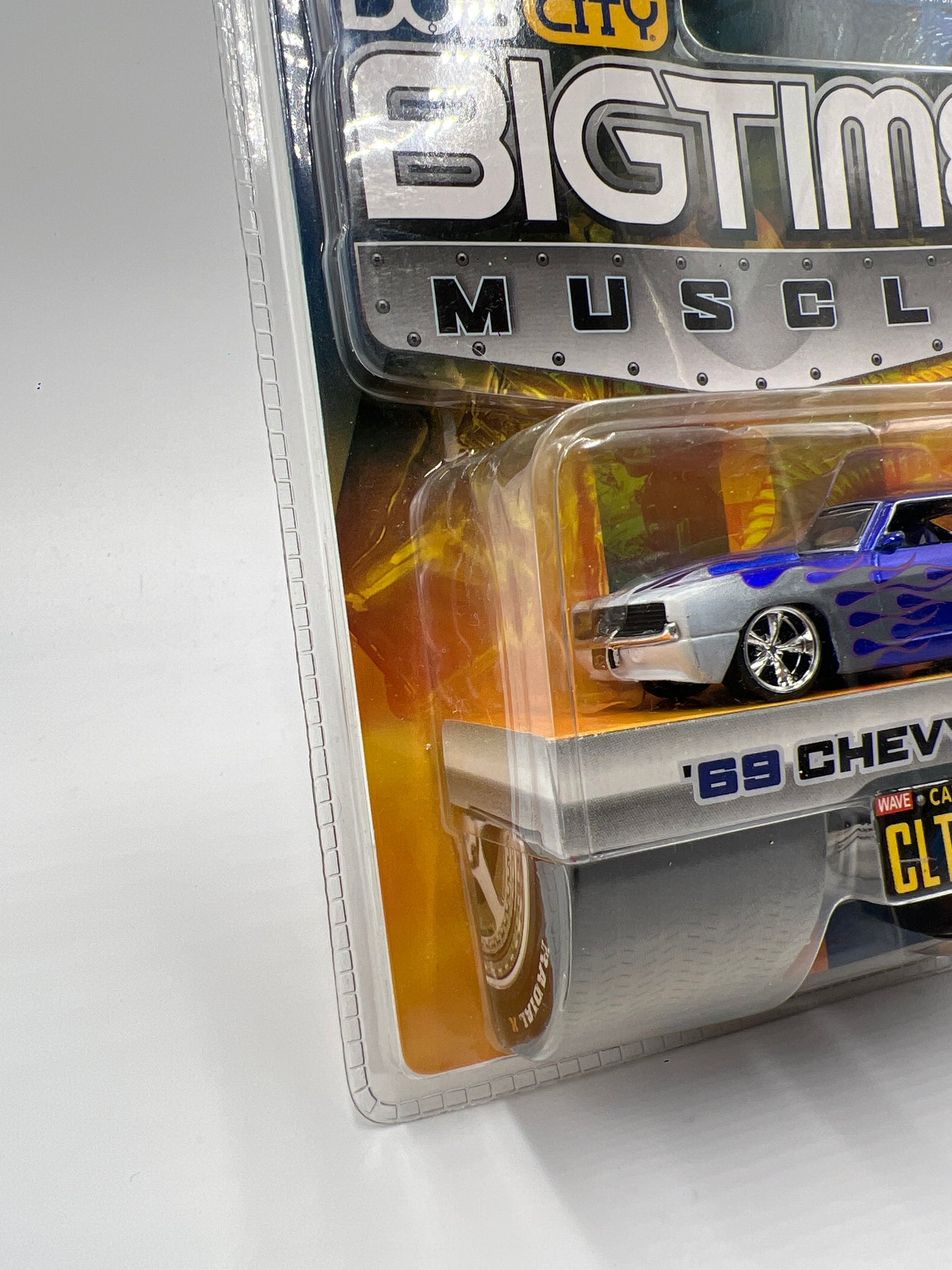 Jada Dub City Big Time Muscle #31 69 Chevy Camaro Blue 184D