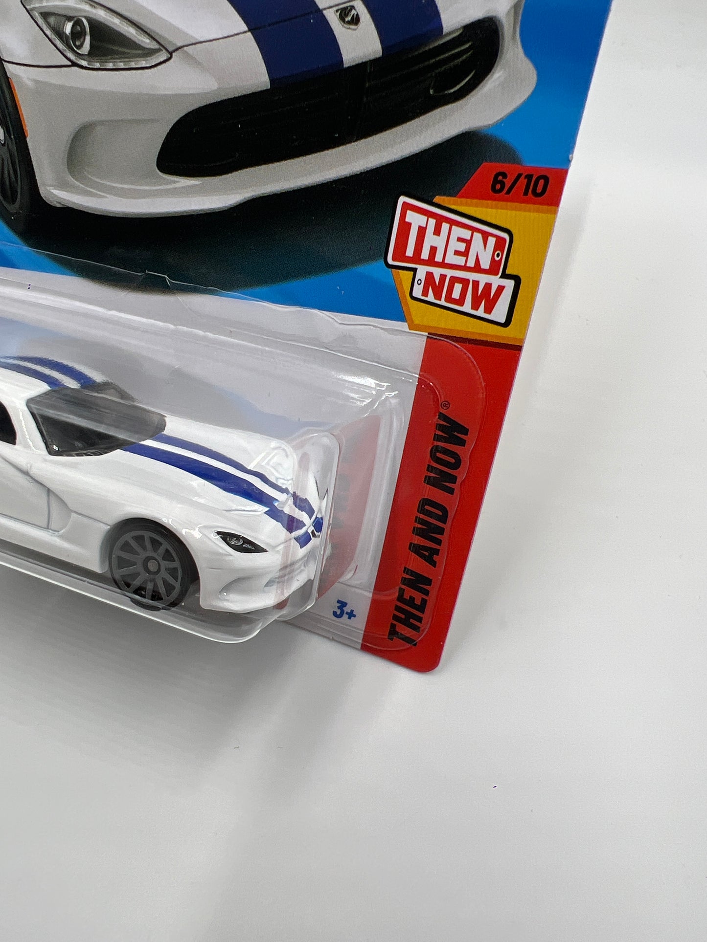 2025 Hot Wheels L Case Then And Now #214 2013 SRT Viper White 53B