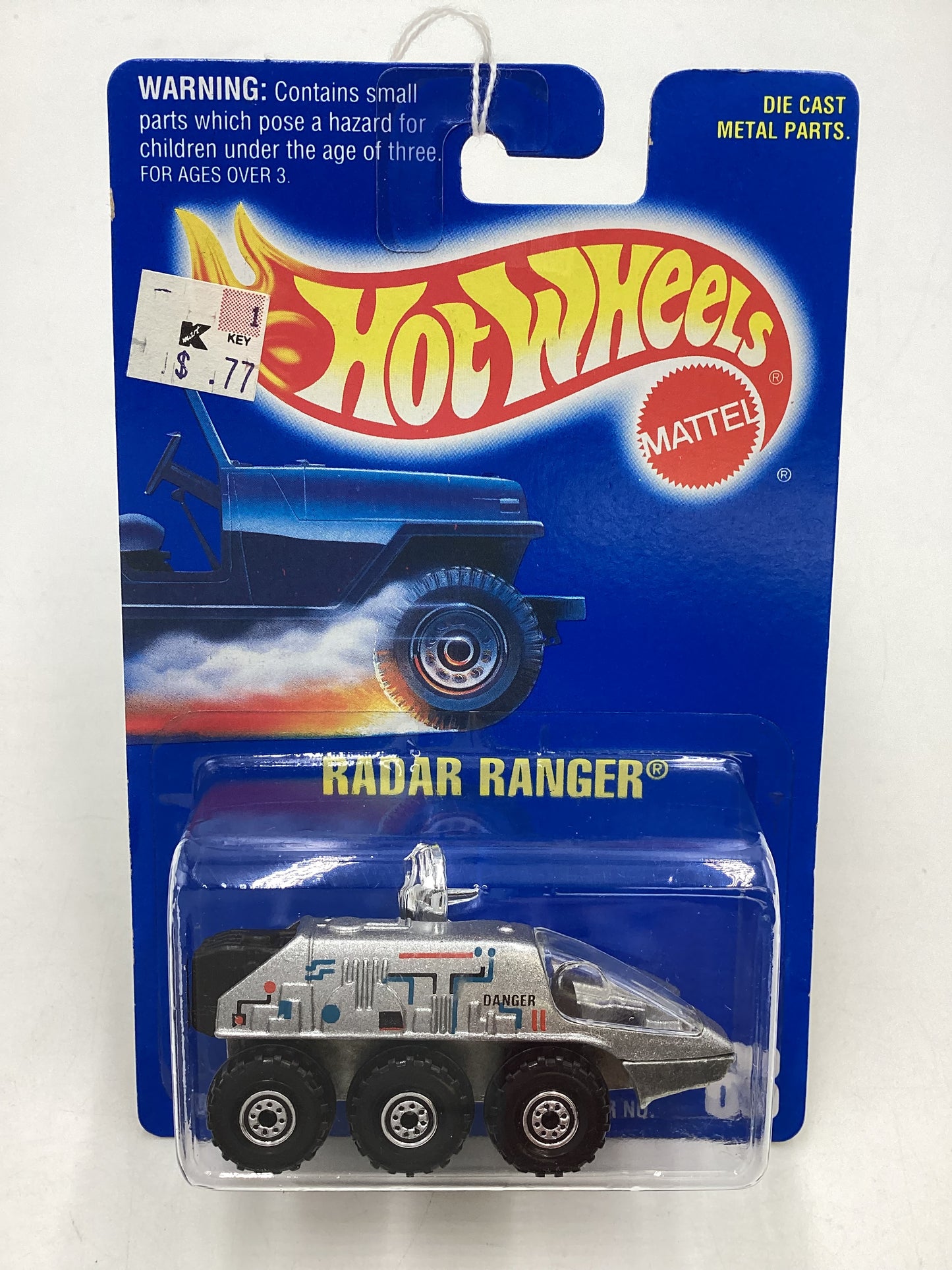 Hot Wheels Blue Card Collector No. 63 Radar Ranger Silver CT Wheels 237H