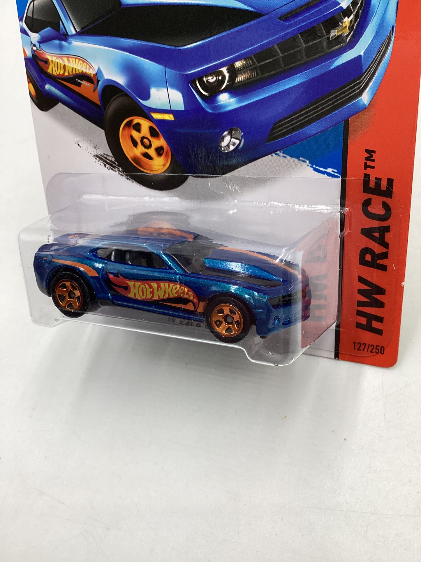 2015 Hot Wheels HW Race #127 13 Copo Camaro Blue 2H