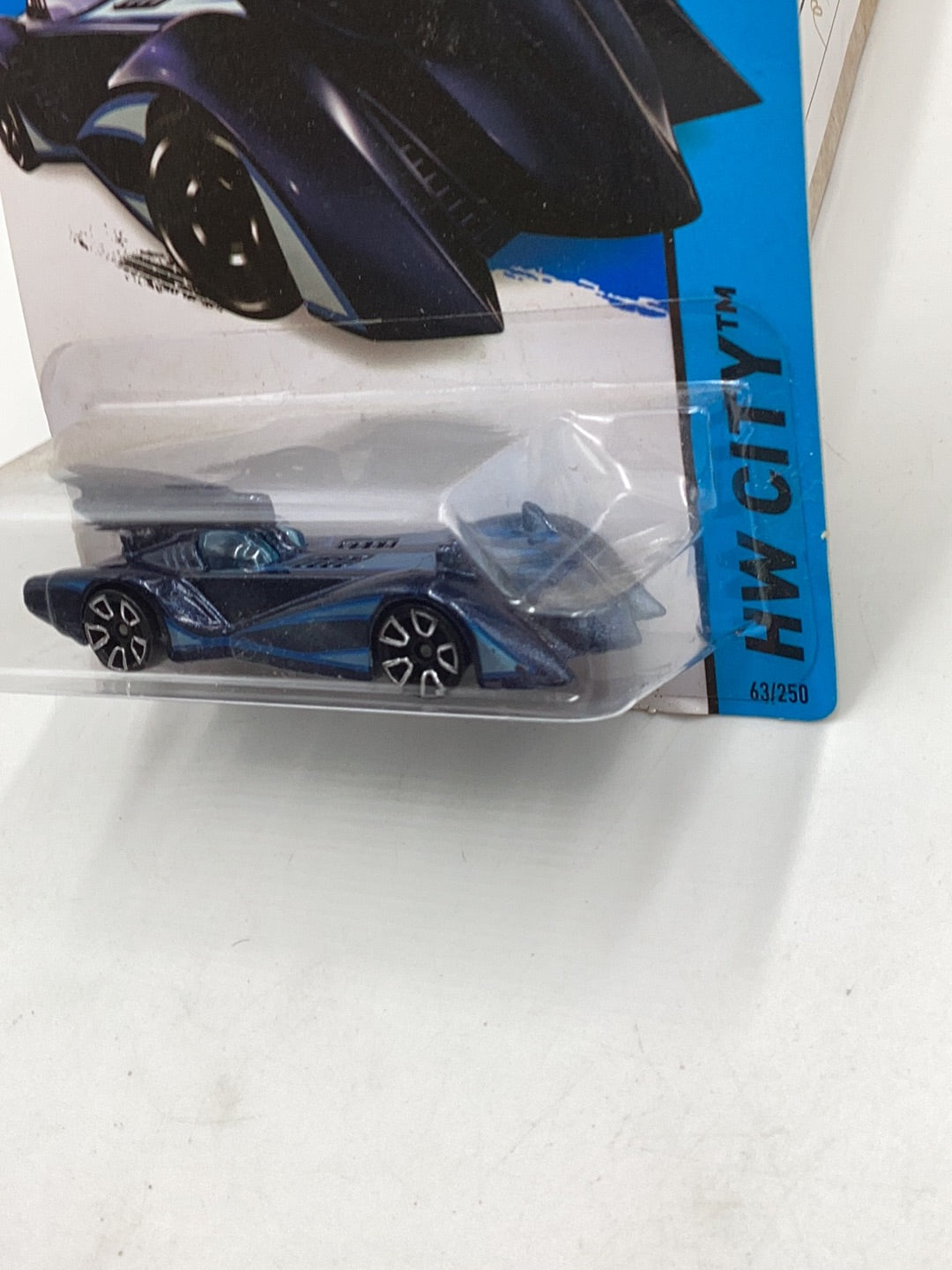 2015 Hot wheels #63 Batmobile 119H