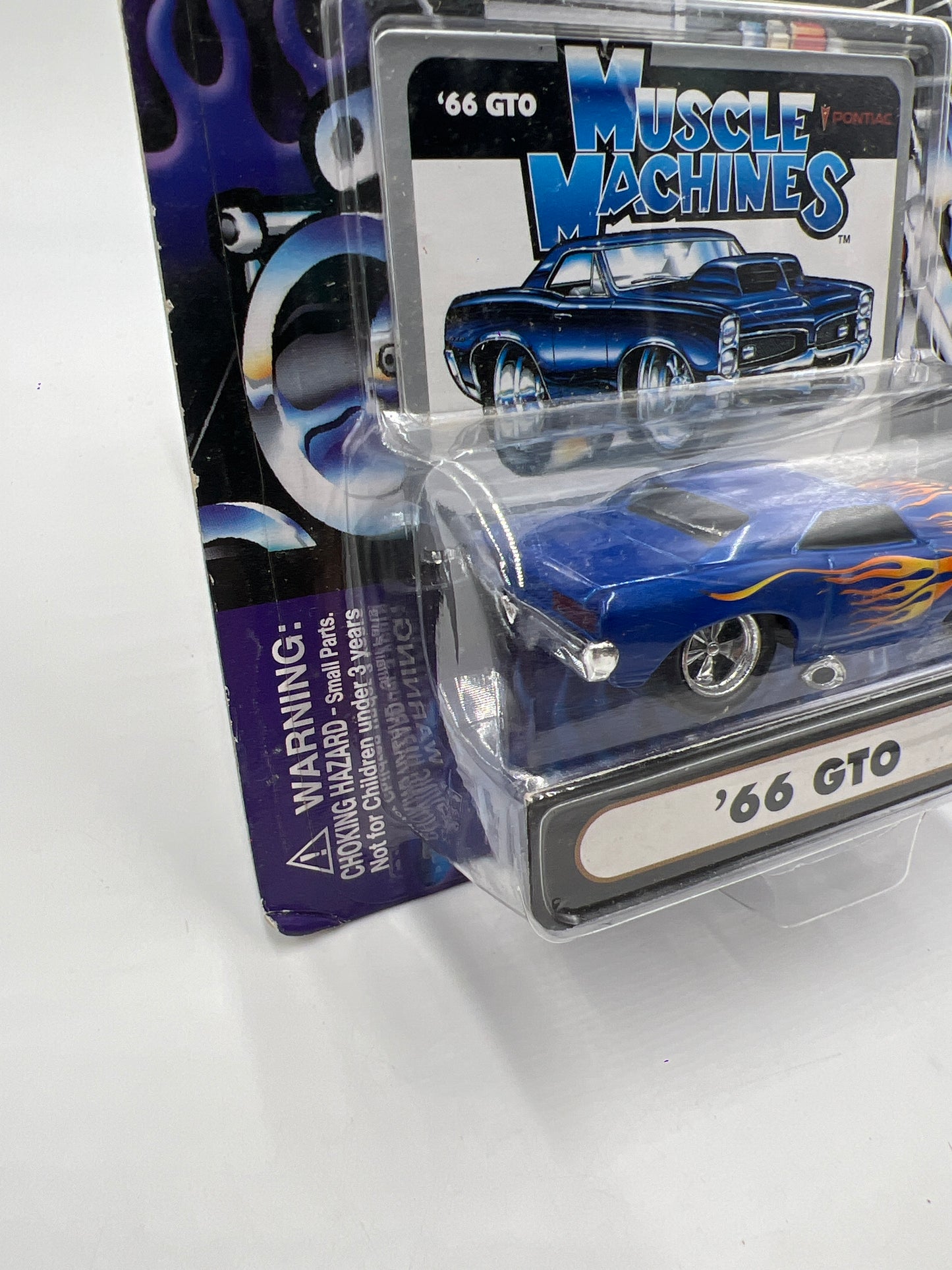 Muscle Machines 66 GTO Blue 01-83 222E