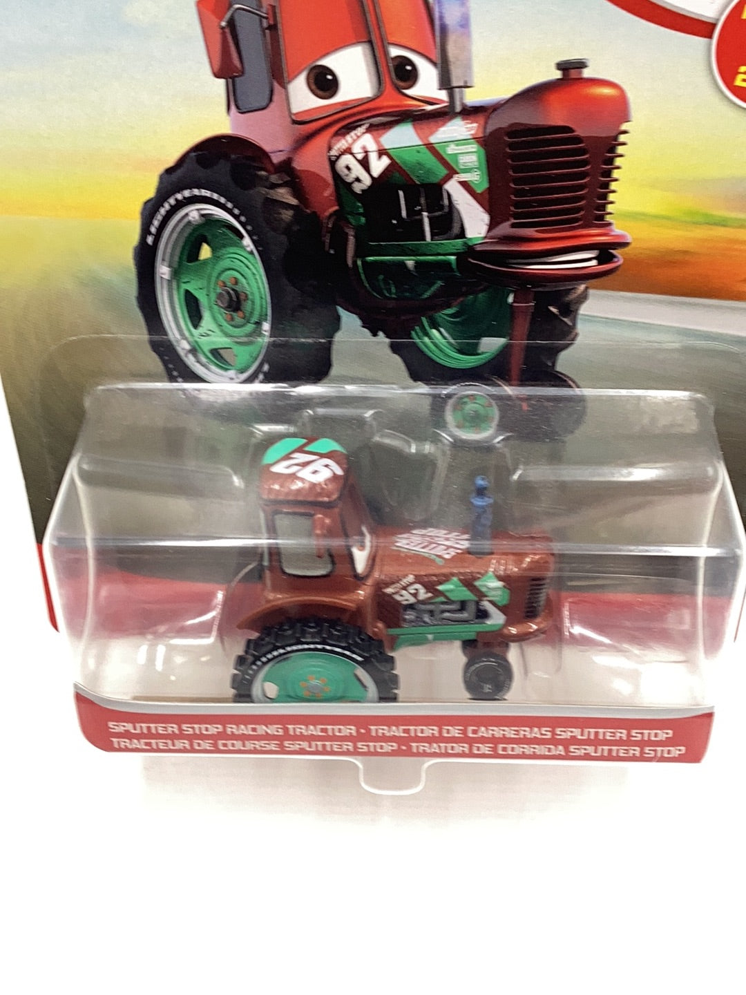 Disney Pixar Cars Splitter Stop Racing Tractor