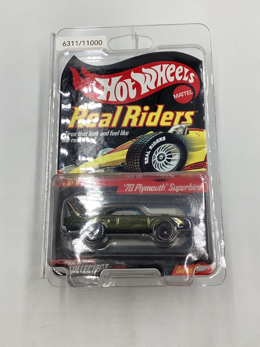Hot wheels RLC Real Riders 70 Plymouth Superbird #6311/11000