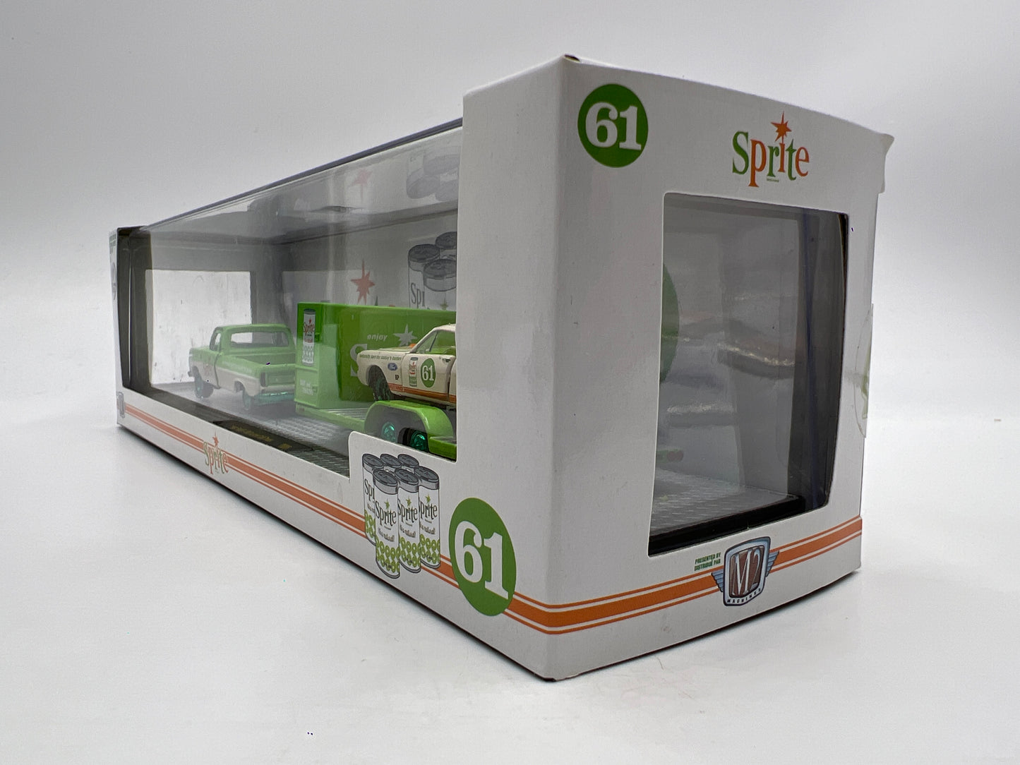 M2 Machines Auto Haulers CHASE Sprite 1967 Ford F-100 Custom Cab Truck & 1965 Shelby GT350R TW06