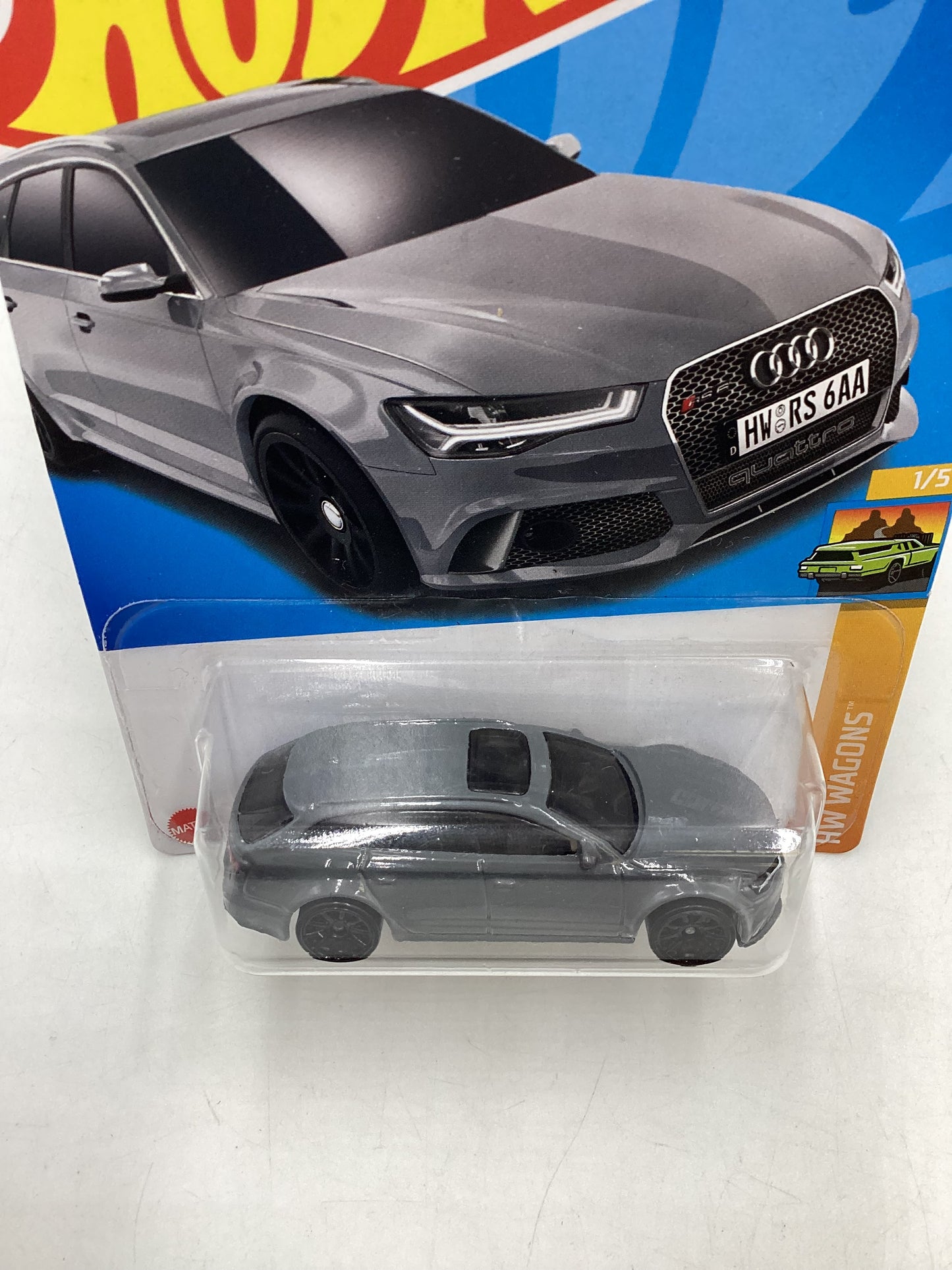 2023 Hot wheels Dollar General Exclusive #187 17 Audi RS 6 Avant Gray