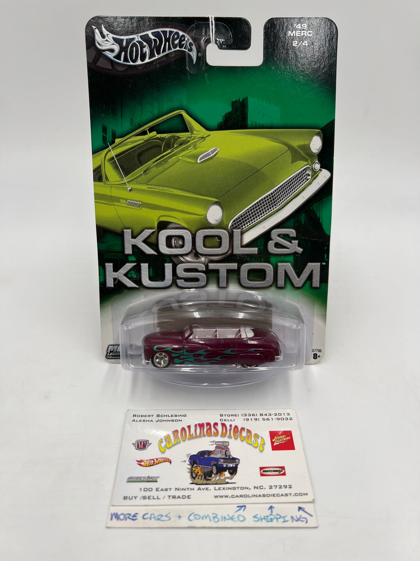 Hot Wheels Premium Kool & Kustom #2 49 Merc Purple 245O